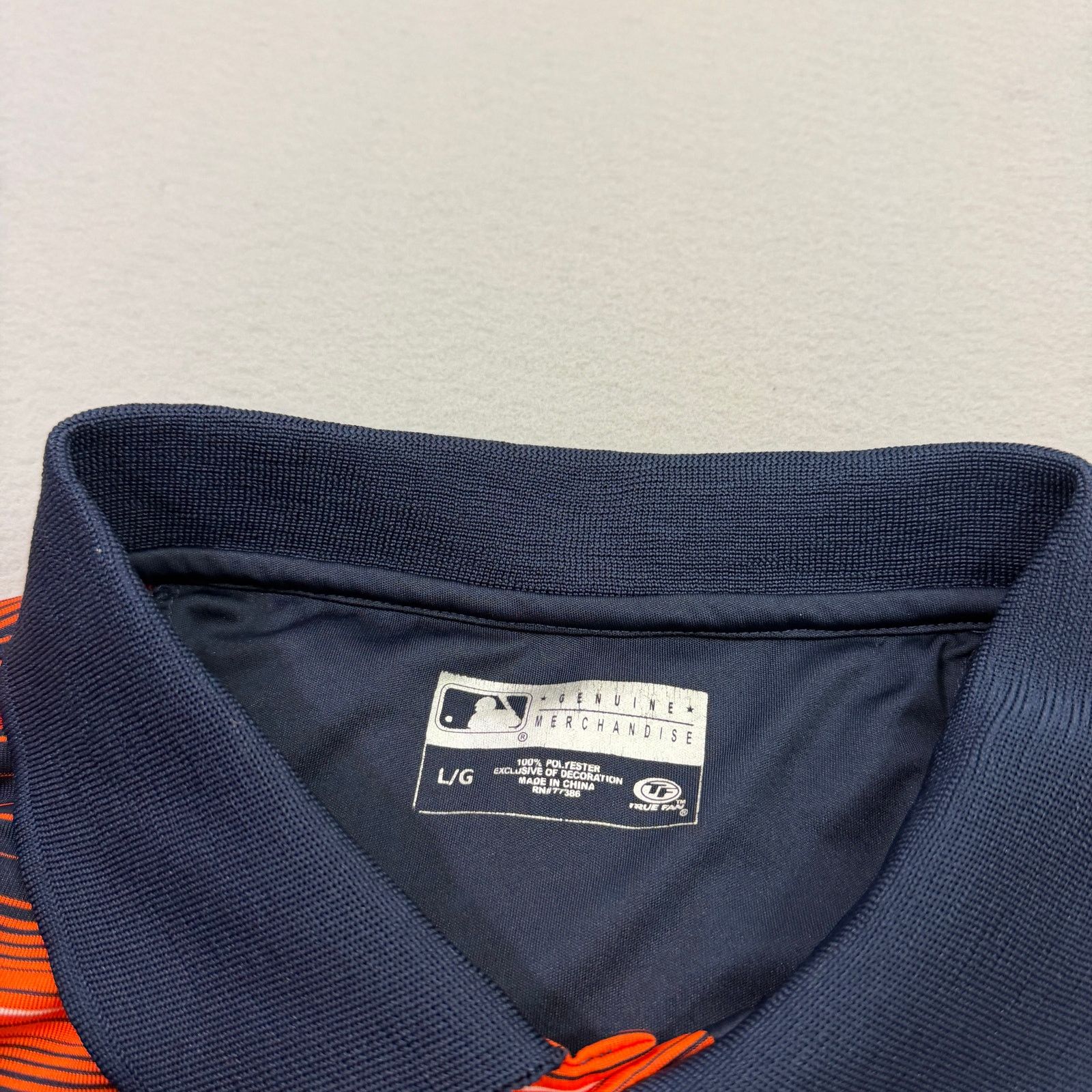 Vintage Genuine Merchandise Detroit Tigers Polo Shirt Large Orange Size US L / EU 52-54 / 3 - 4 Thumbnail