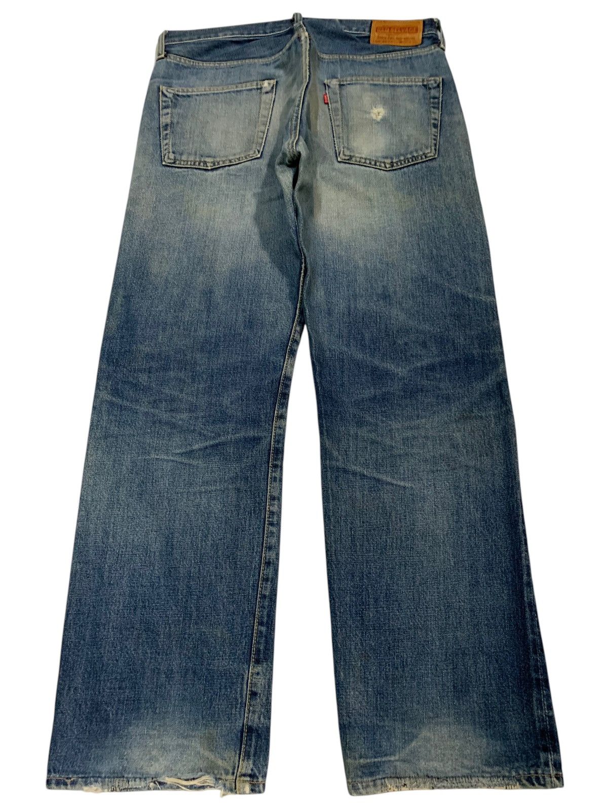 Kapital VINTAGE KAMAKURA SELVEDGE FADED JAPANESE DISTRESSED DENIM Size US 33 - 3 Thumbnail