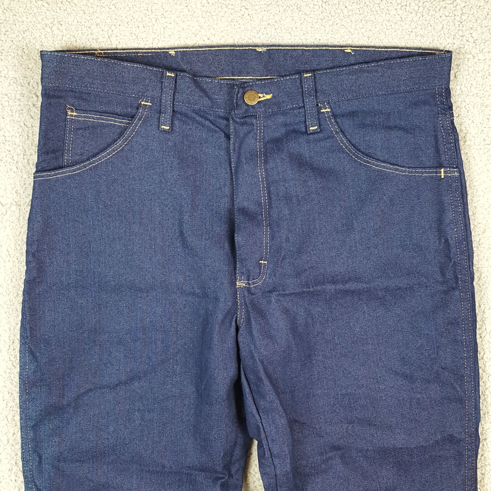 Wrangler Vintage Wrangler Men's 36x30 Relaxed Fit Denim Jeans Western Workwear Y2K Blue Size US 36 / EU 52 - 2 Thumbnail