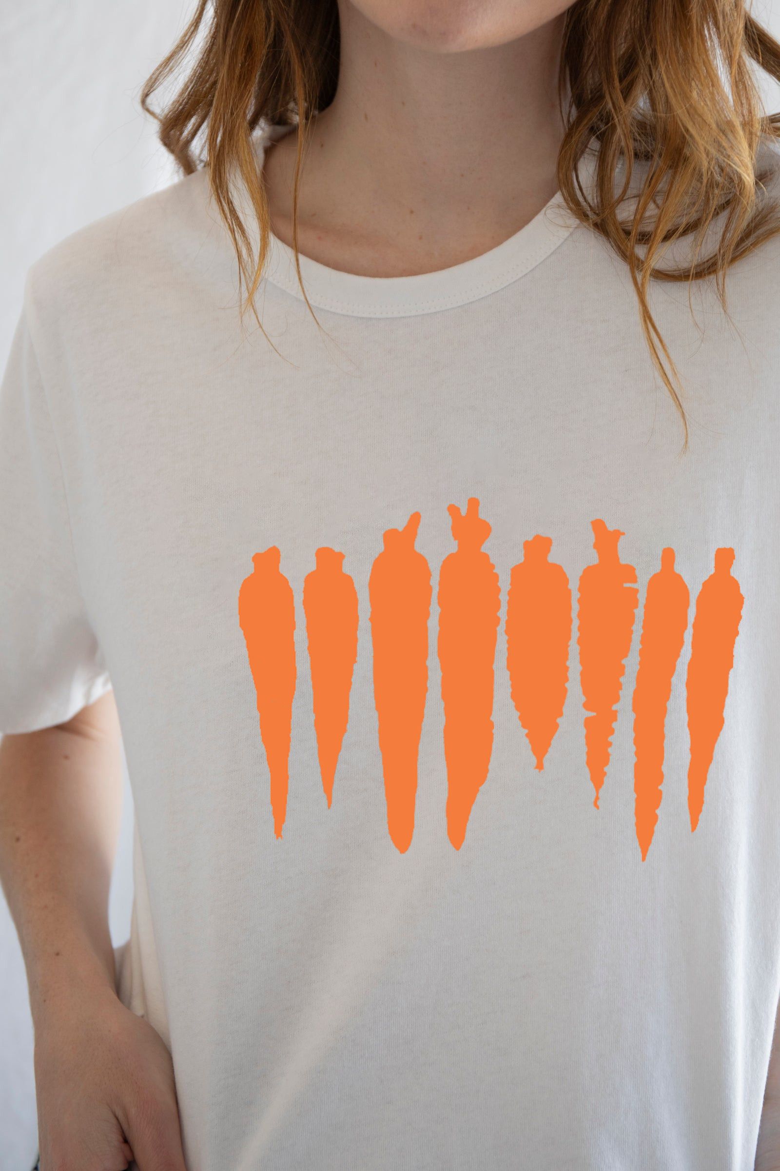 The Unbranded Brand Carrot Shirt, Food Shirt, Garden Shirt, Vegetable Shirt Size S / US 4 / IT 40 - 4 Thumbnail