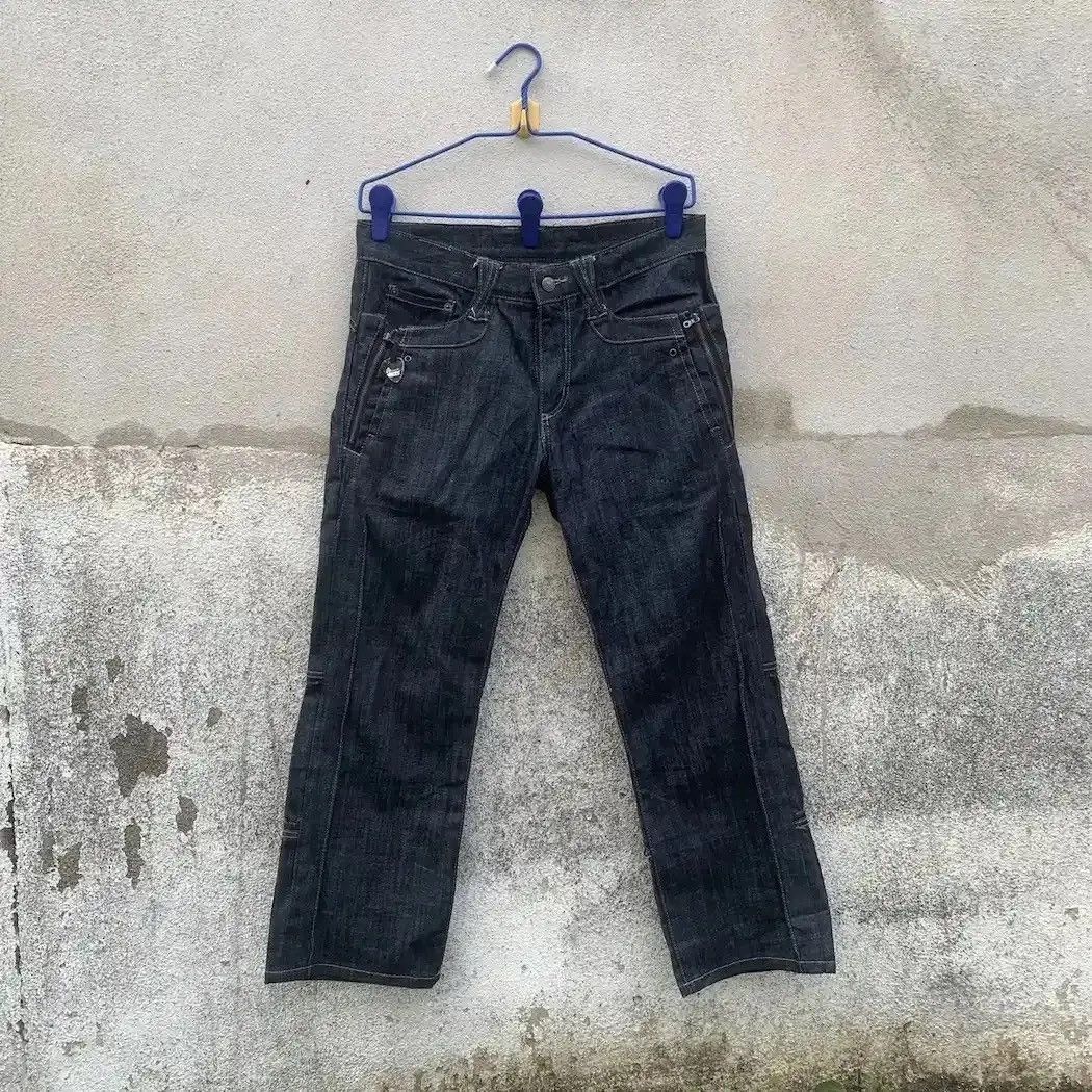 PPFM RARE💥PPFM Anarchy Punk VERYRARE Denim Transform ToCrop Pant Size US 32 / EU 48 - 2 Thumbnail