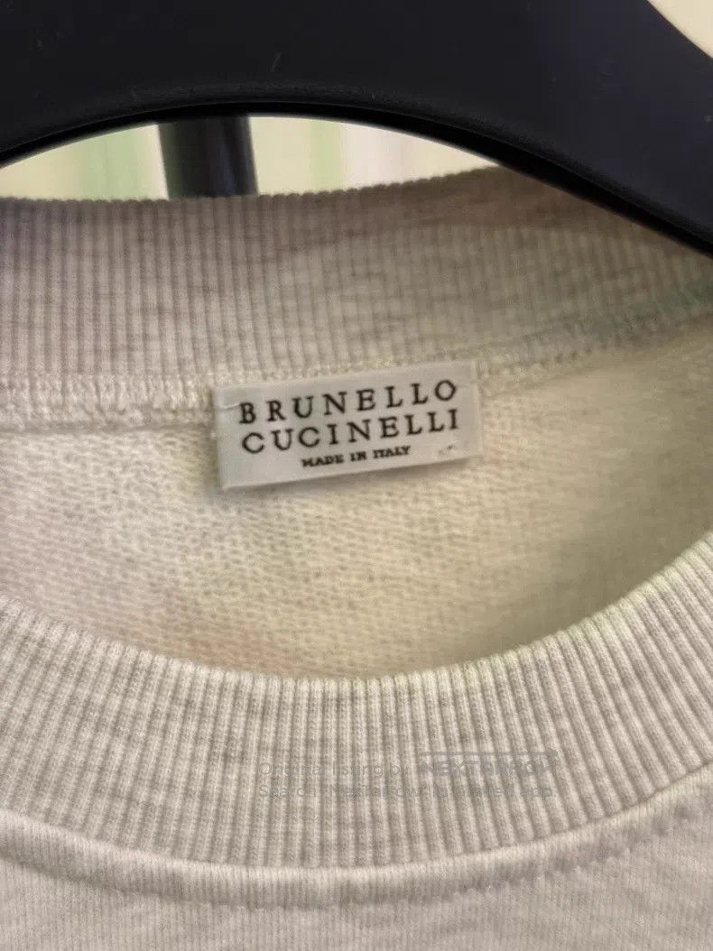 Brunello Cucinelli Brunello Cucinelli Loose fit sweatshirt Size XS / US 0-2 / IT 36-38 - 3 Thumbnail