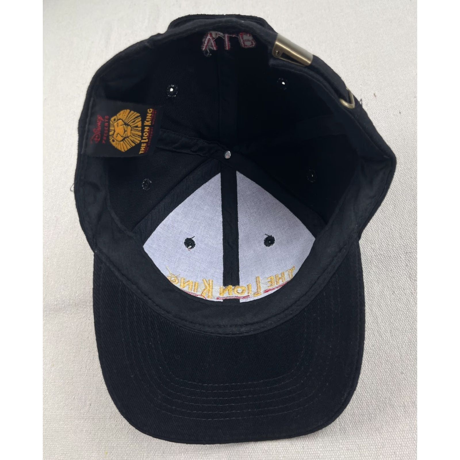 Disney Disney Hat Baseball Cap VIP The Lion King Adjustable Strapback Black Cotton Canvas Men 2 Decade Disney Animals Simba Scar Cap Size ONE SIZE - 7 Thumbnail