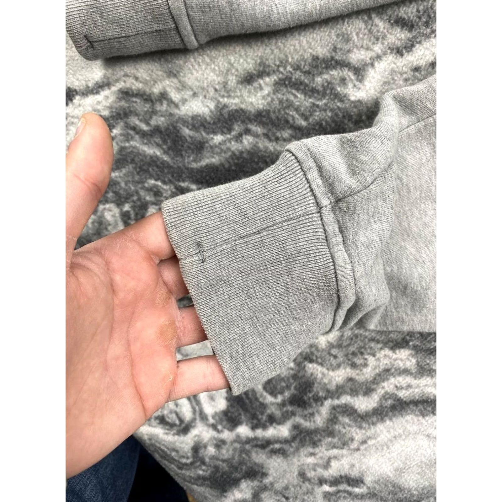 Stone Island Stone Island Hoodie Men M Gray Hooded Pullover Fleece Cotton Size US M / EU 48-50 / 2 - 4 Thumbnail