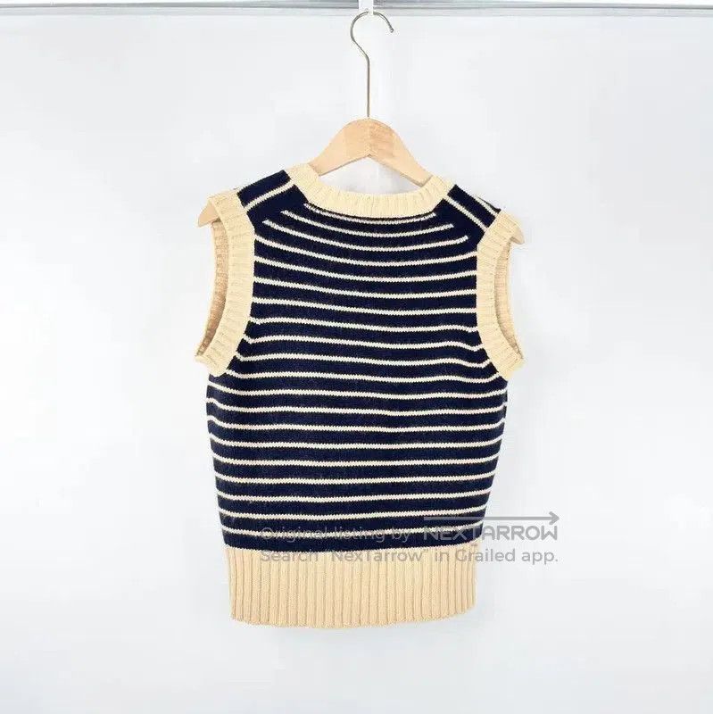 Chanel Chanel Summer Colorful Striped Knit Sweater . Size M / US 6-8 / IT 42-44 - 2 Thumbnail