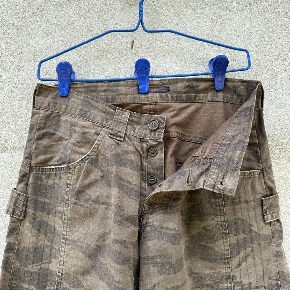 Full Count & Co. RARE‼️1990’s FULLCOUNT 💥UTILITY CAMO TALON ZIPPER LEG PANTS Size US 30 / EU 46 - 8 Thumbnail