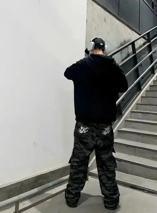 Jean camo skate cargo pants Size US 34 / EU 50 - 3 Thumbnail