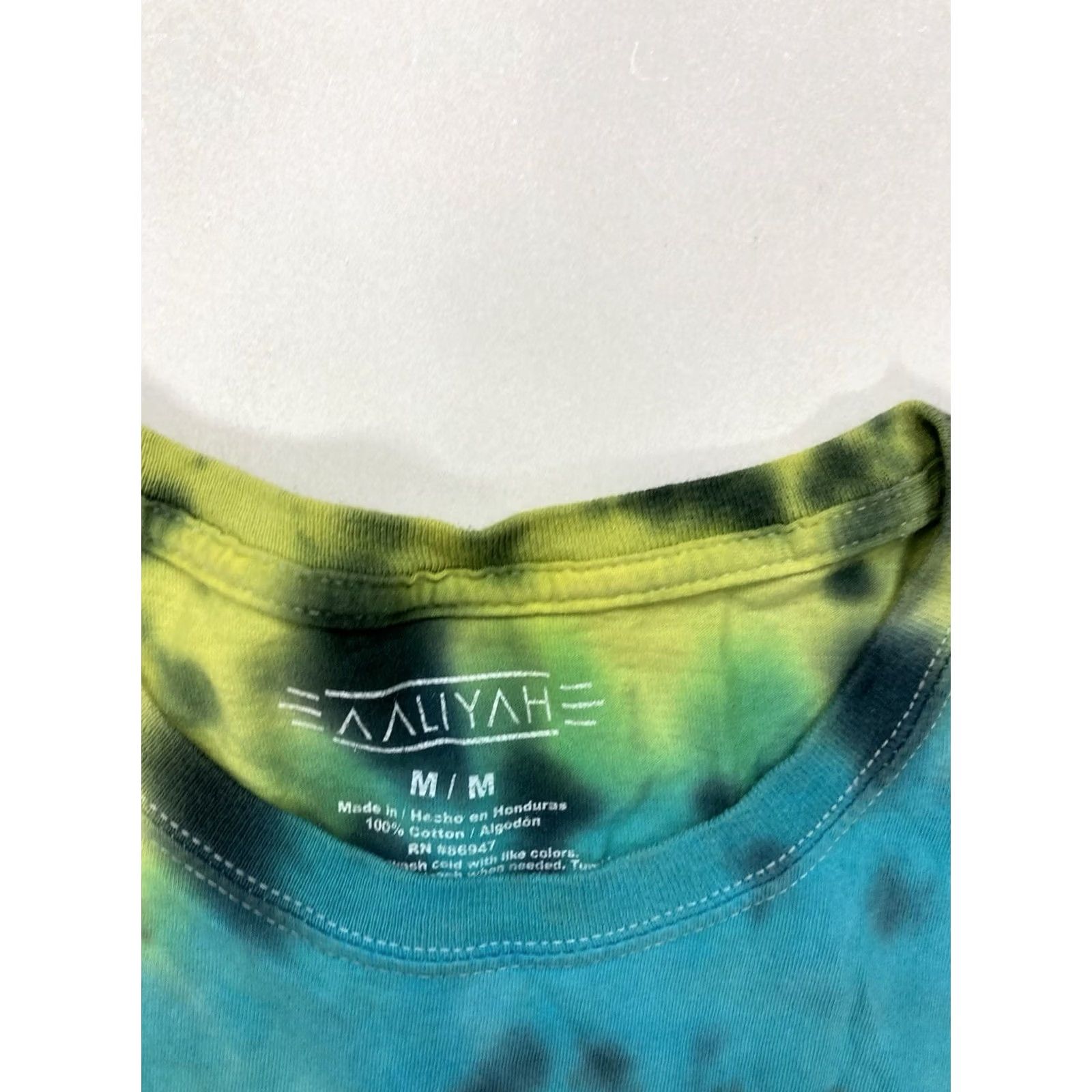 Etro Aaliyah T-Shirt Men Medium Colorful Graphic Print 1994 Retro Short Sleeve Crew Neck Hip Hop Music Shirt Size US M / EU 48-50 / 2 - 4 Thumbnail