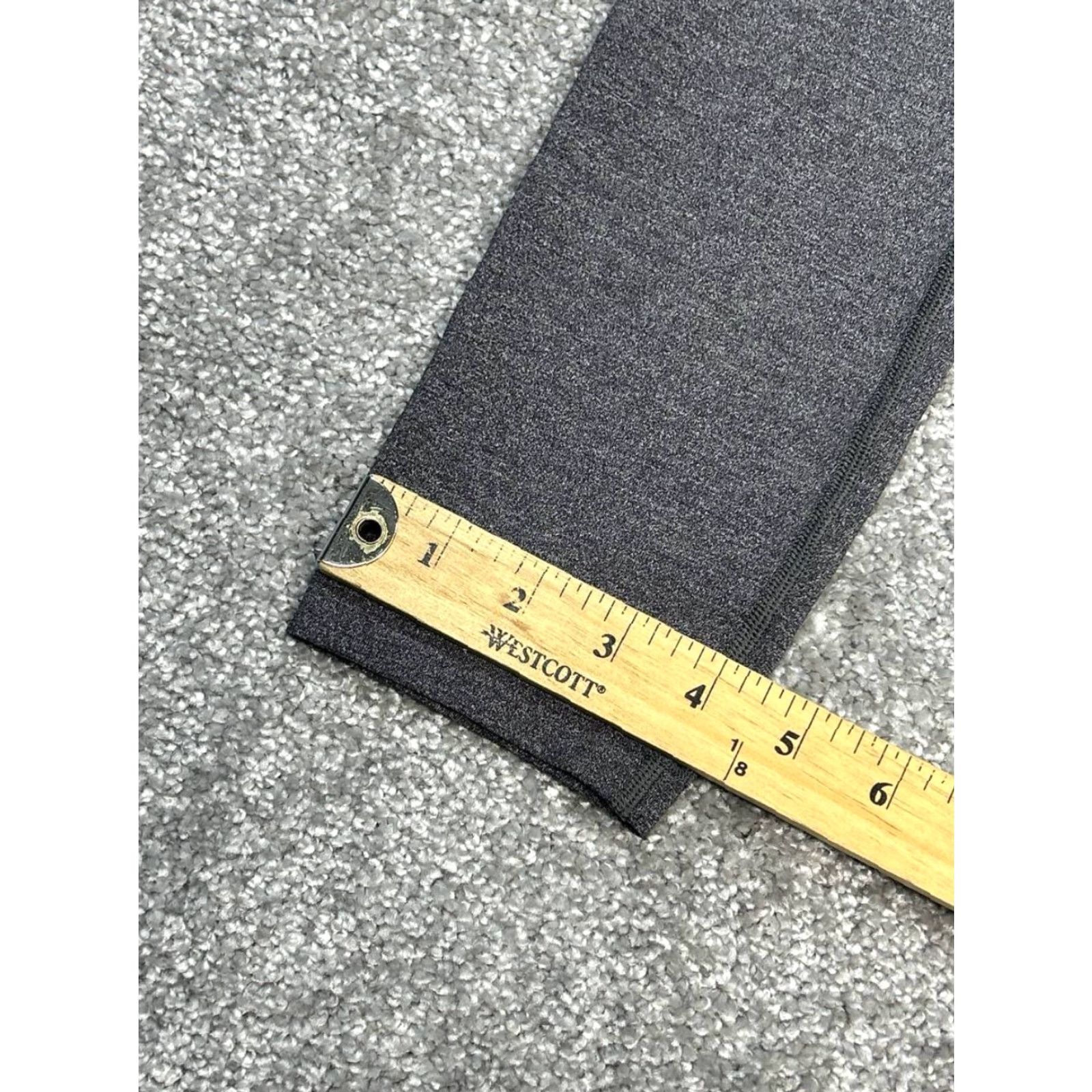 Lululemon Lululemon Wunder Under HR Tight Luxtreme Legging Pants Women 4 Gray Gym Training Size 27" / US 4 / IT 40 - 6 Thumbnail