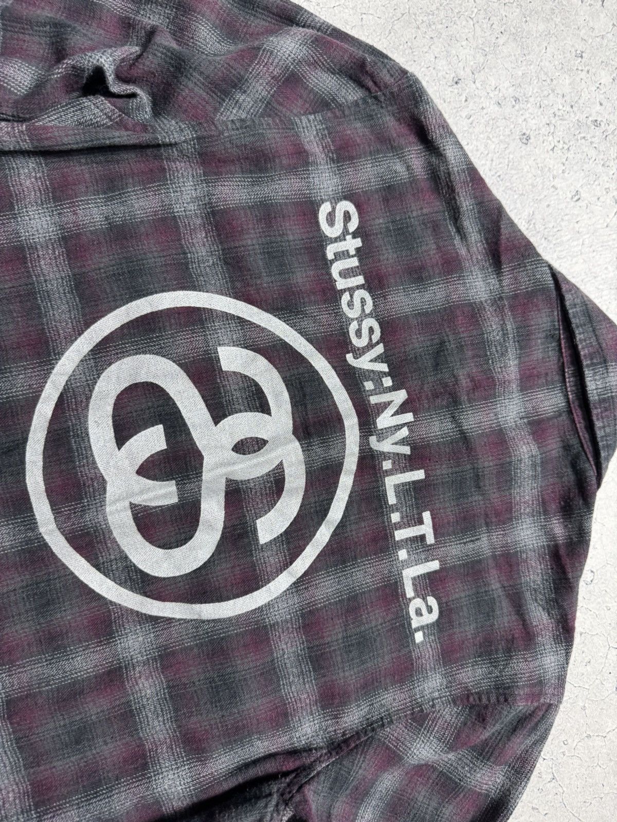 Stussy Stussy Vintage Flannel Shirt Big Logo Size S Size US S / EU 44-46 / 1 - 10 Thumbnail