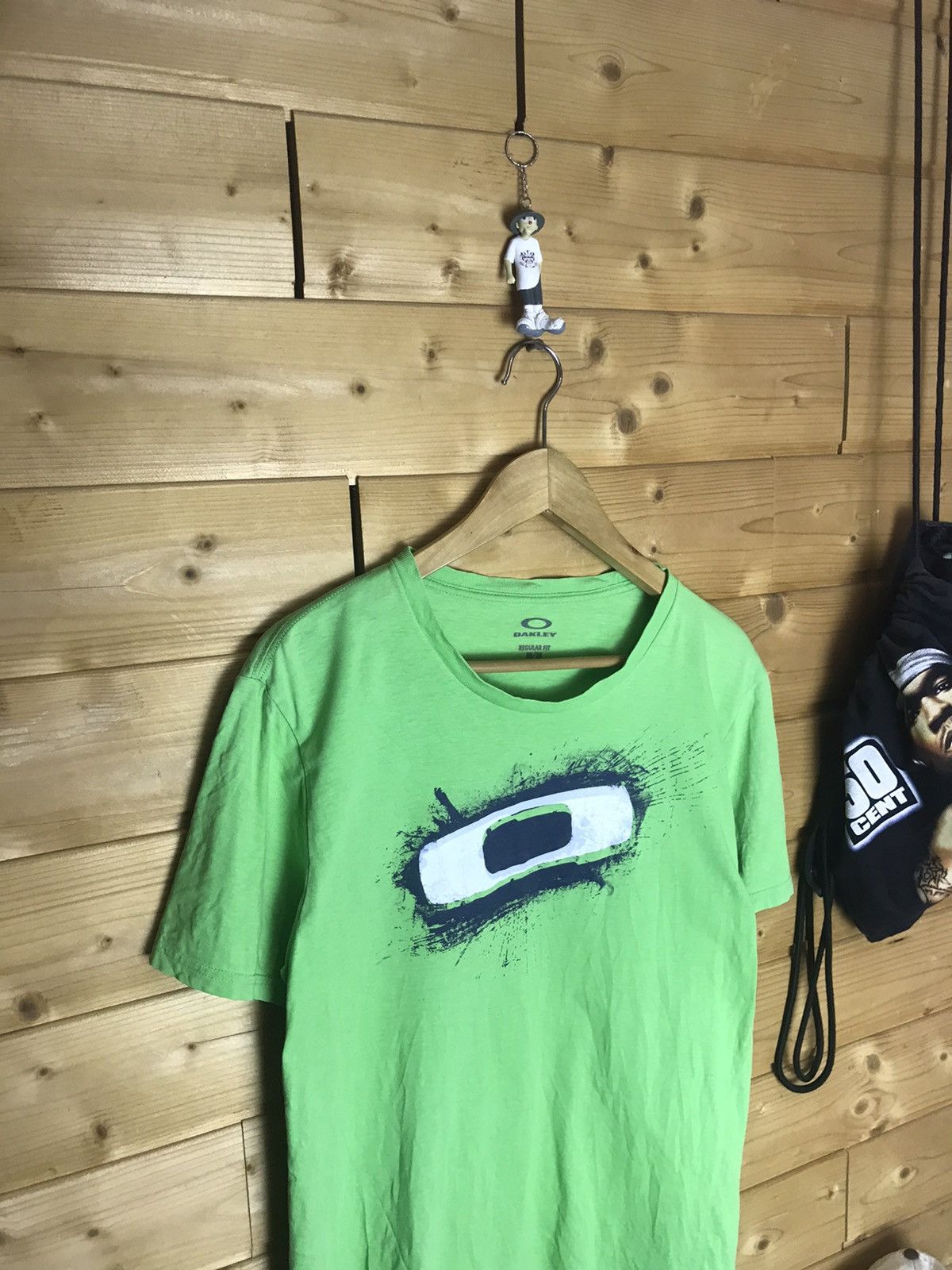 Vintage Oakley big logo t-shirt Size US M / EU 48-50 / 2 - 2 Thumbnail
