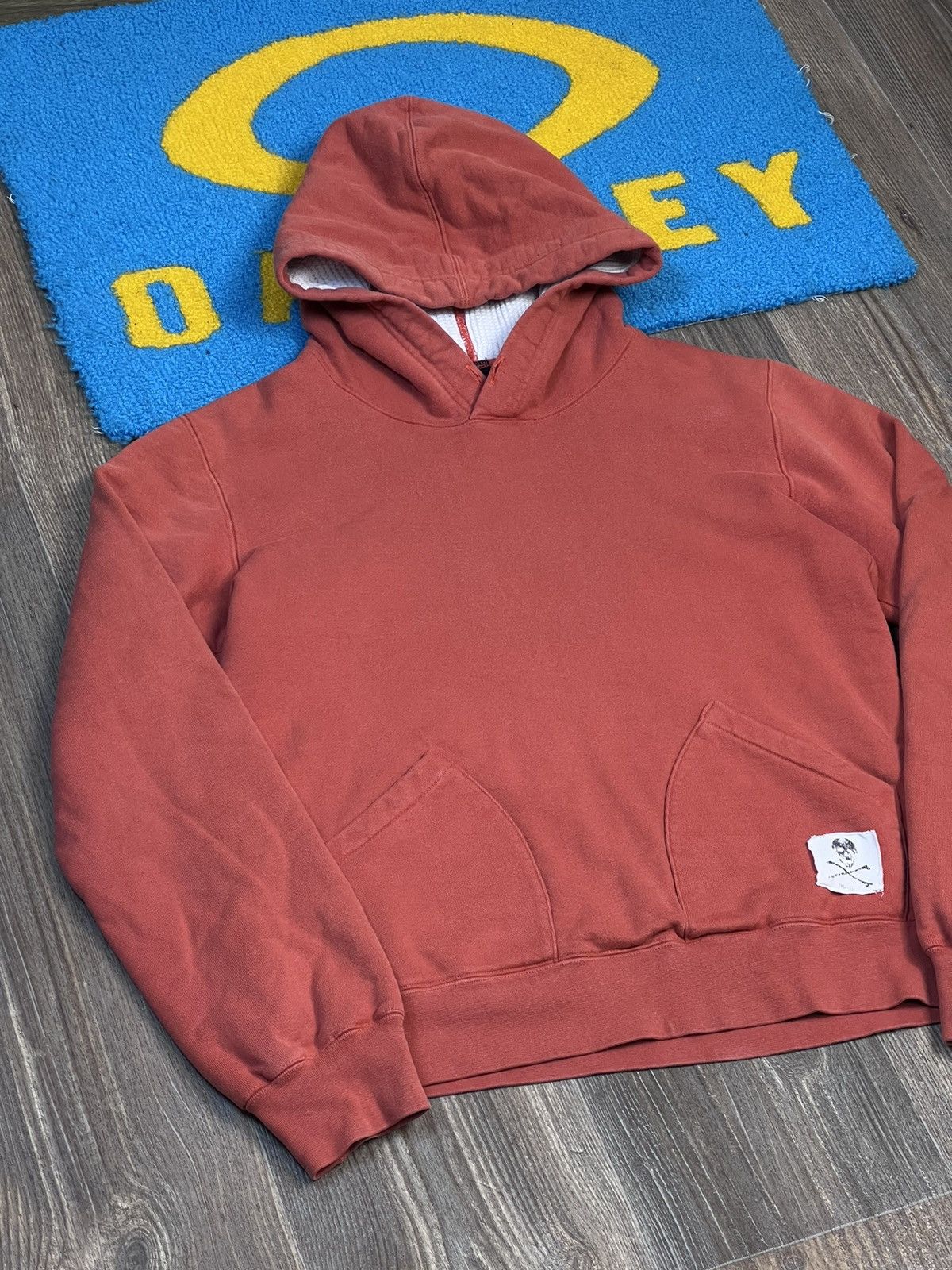 Pledge Pledge Japanese Scull Orange Heavy Hoodie Size US M / EU 48-50 / 2 - 3 Thumbnail