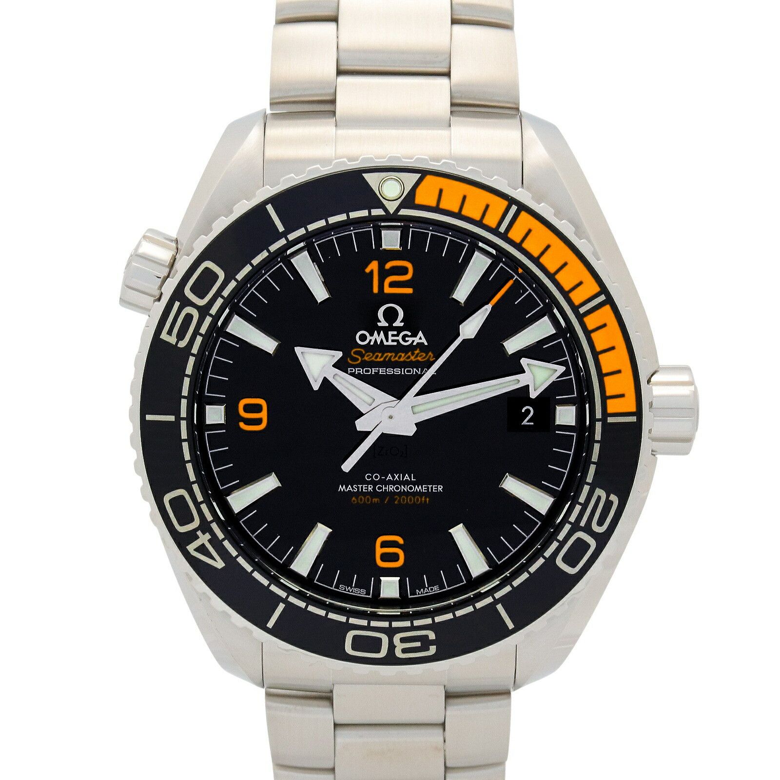 Omega Omega OMEGA Seamaster Planet Ocean Stainless Steel Mens Watch Metal Automatic 215.30.44.21.01.002 DUTY FREE for USA Size ONE SIZE - 1 Thumbnail