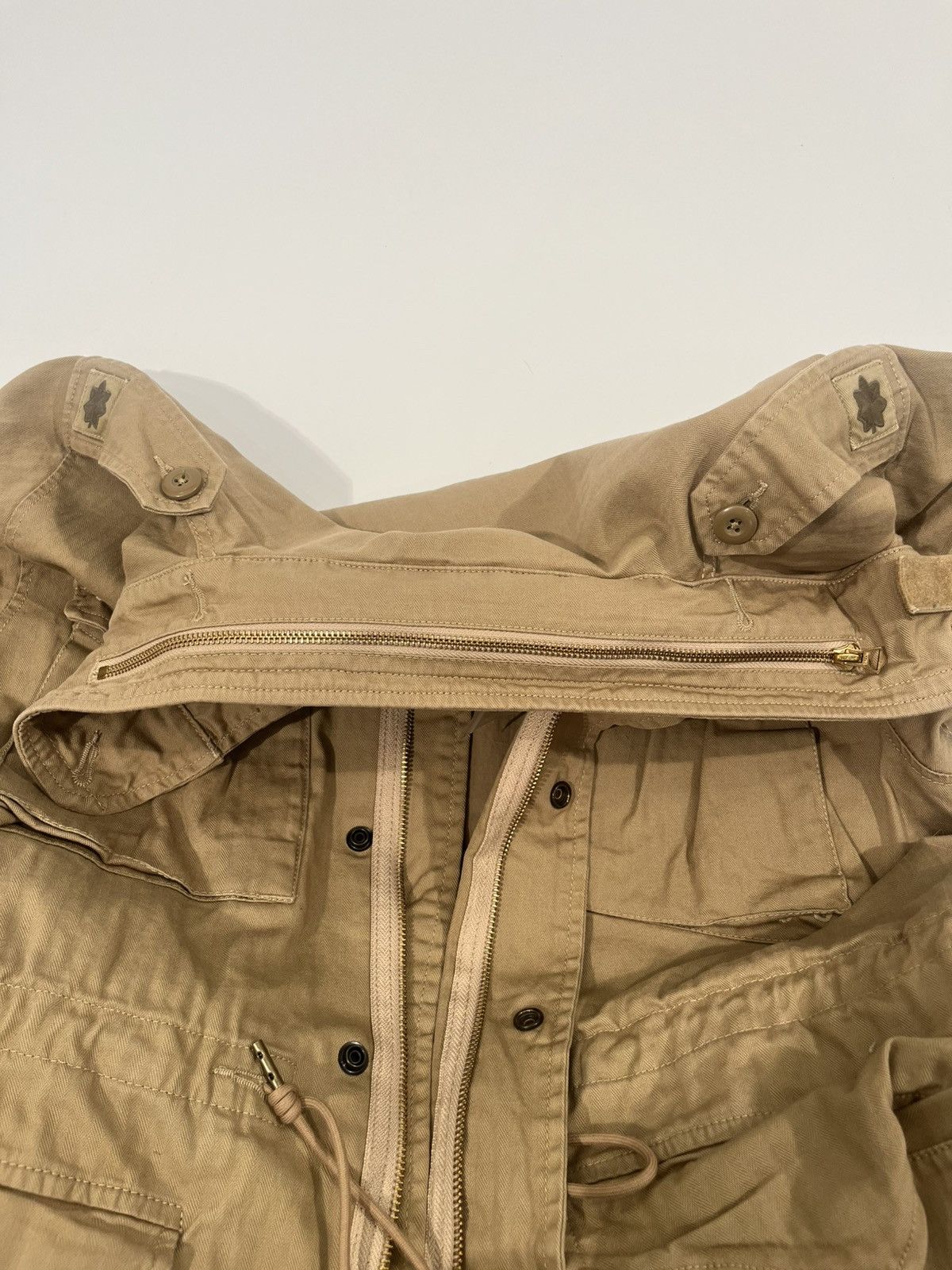 Polo Ralph Lauren Polo Ralph Lauren Military Field Jacket US RL - Rare Beige Size US L / EU 52-54 / 3 - 8 Thumbnail