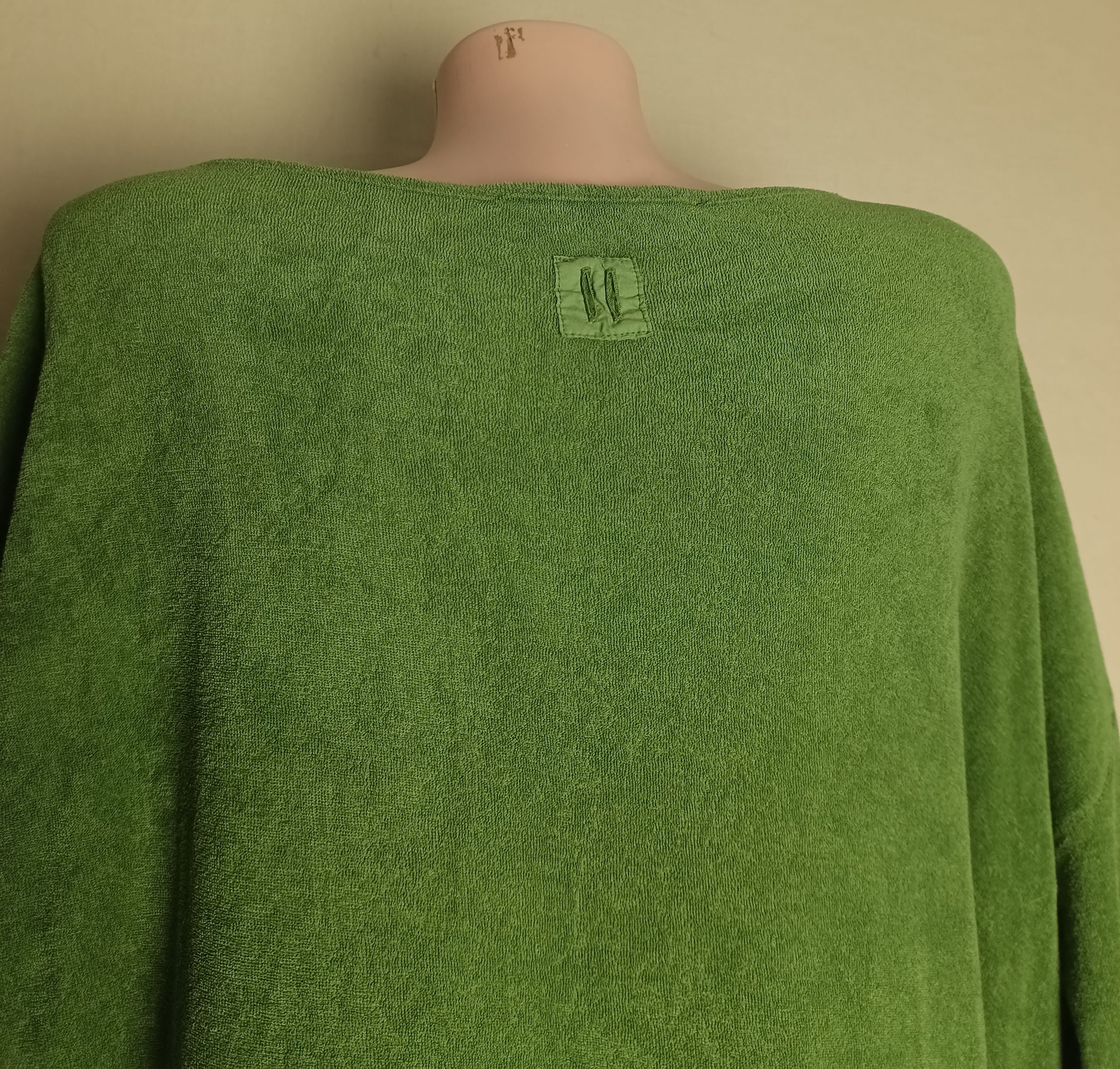 hannes roether Hannes Roether Green Oversized Cotton Dress Size M Size M / US 6-8 / IT 42-44 - 6 Thumbnail