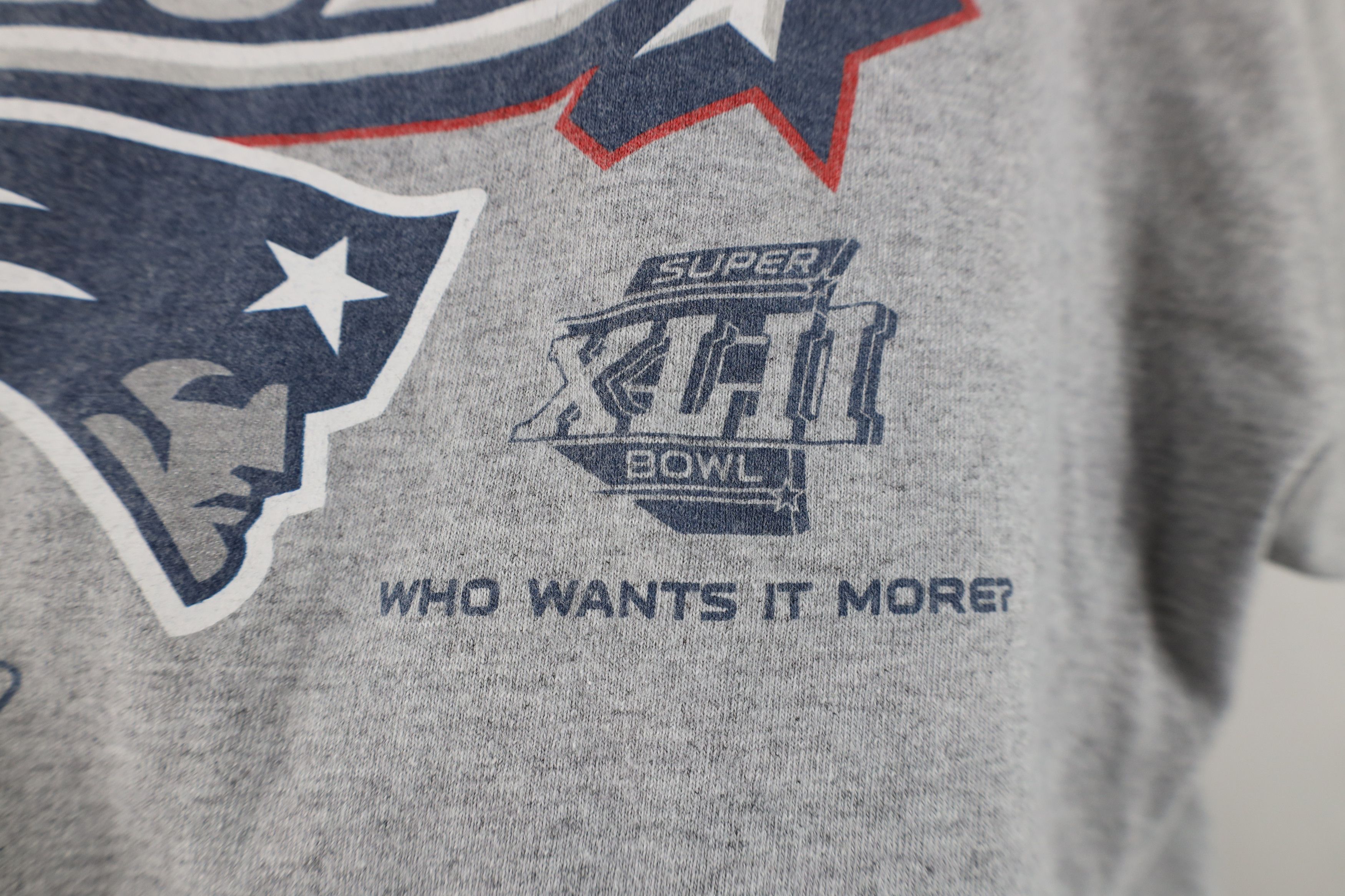 Reebok Vintage Reebok Conference New England Patriots T-Shirt Size US XL / EU 56 / 4 - 7 Thumbnail