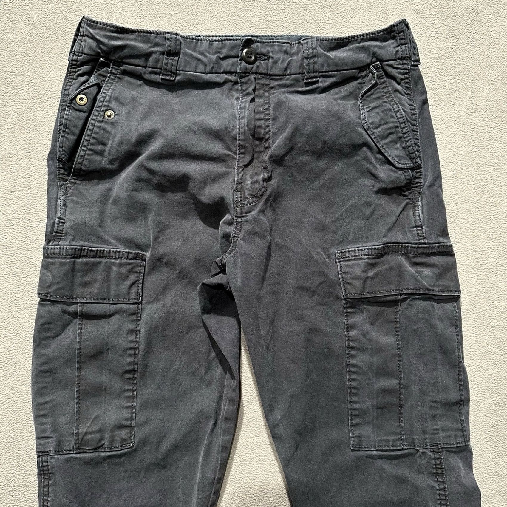 Banana Republic Banana Republic Pants Mens 30x30 (29x26) Blue Cargo Pocket Tapered Fit Utility Size US 30 / EU 46 - 3 Thumbnail