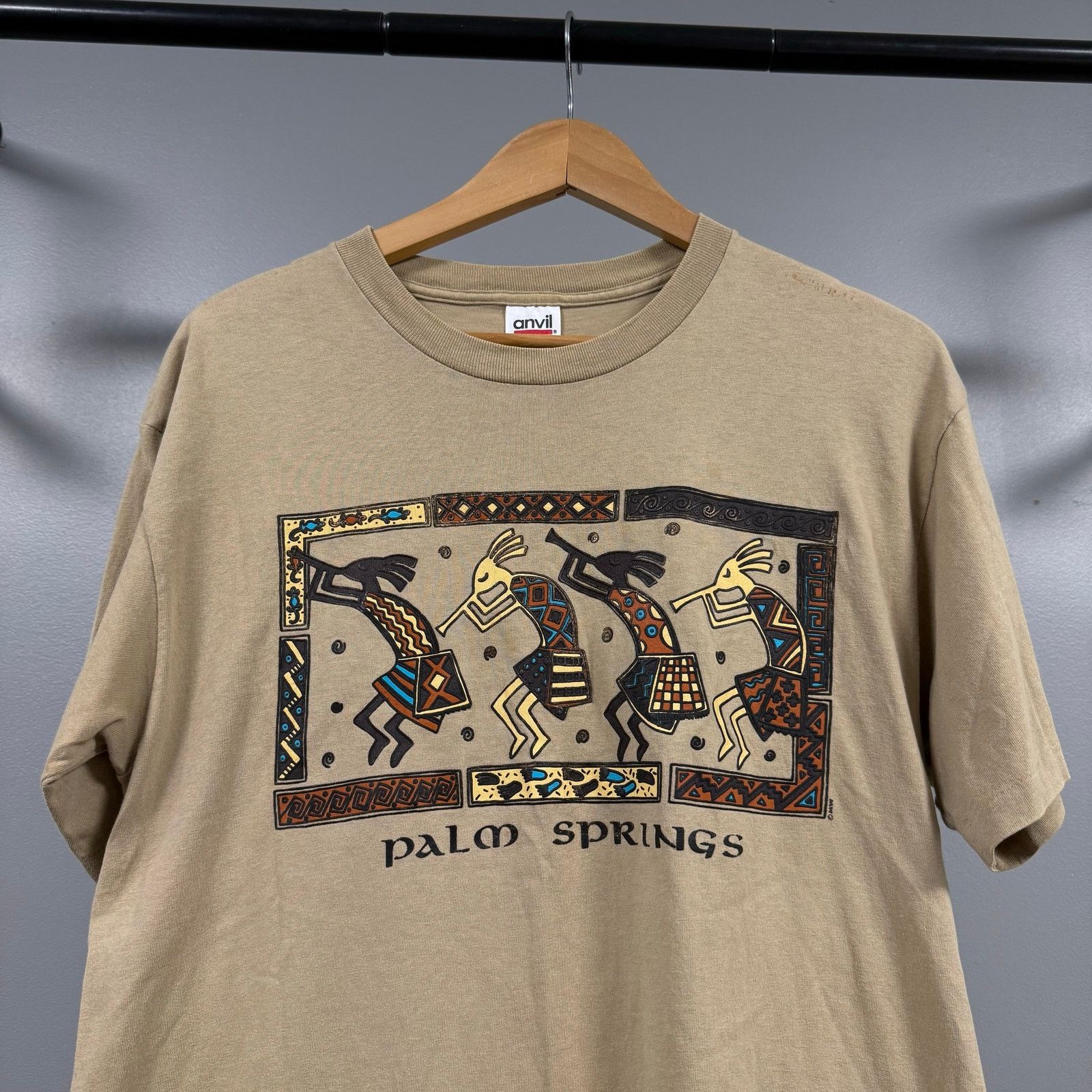 Vintage Vintage 90’s Palm Springs Tee Sz L Size US L / EU 52-54 / 3 - 1 Thumbnail