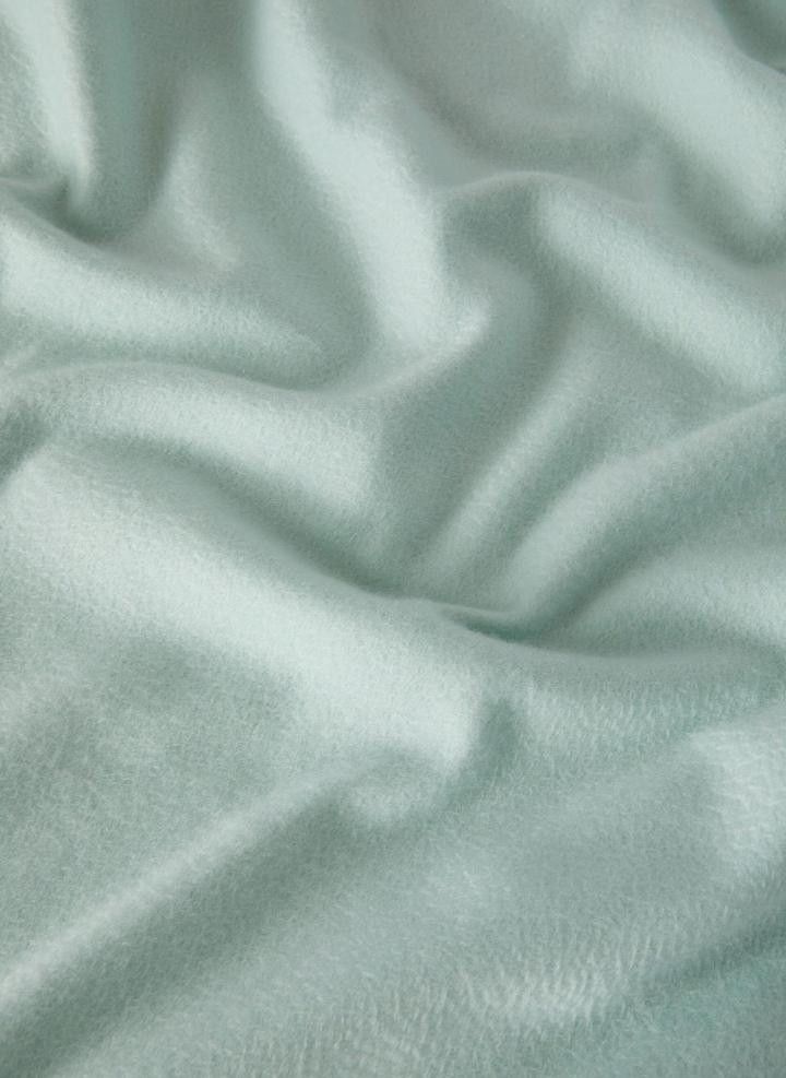 Loro Piana o1srvl11e0526 FAA1158 Size: OS / Unito Blanket in Mint Green Size ONE SIZE - 2 Thumbnail