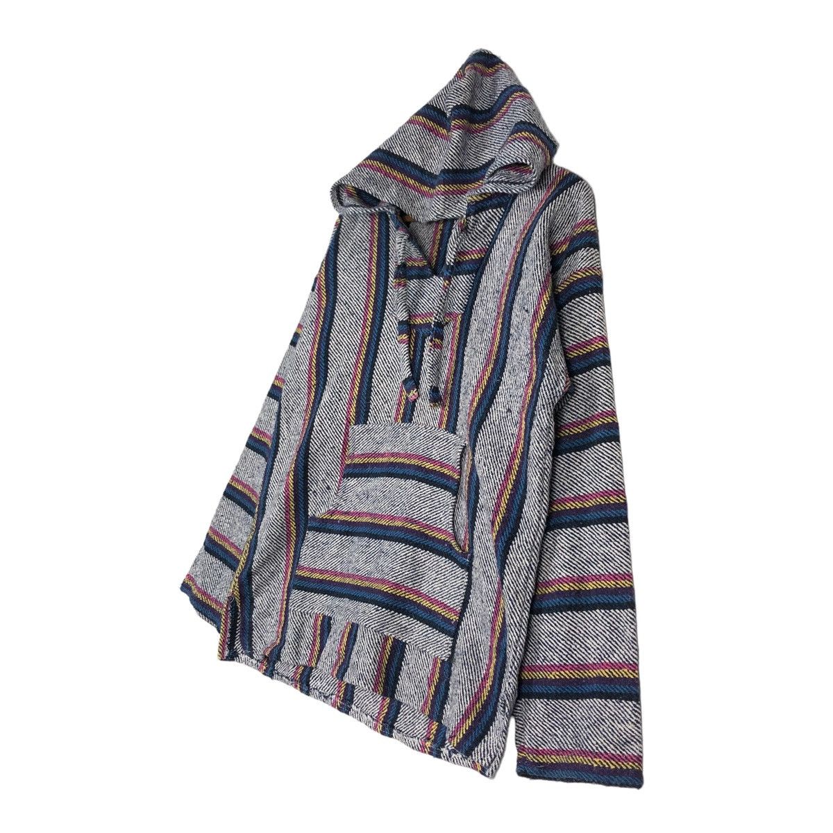 Japanese Brand 🔥VINTAGE PULL OVER WOOL JACKET SAN PATRICIO ISSEY MIYAKE Size US L / EU 52-54 / 3 - 2 Thumbnail
