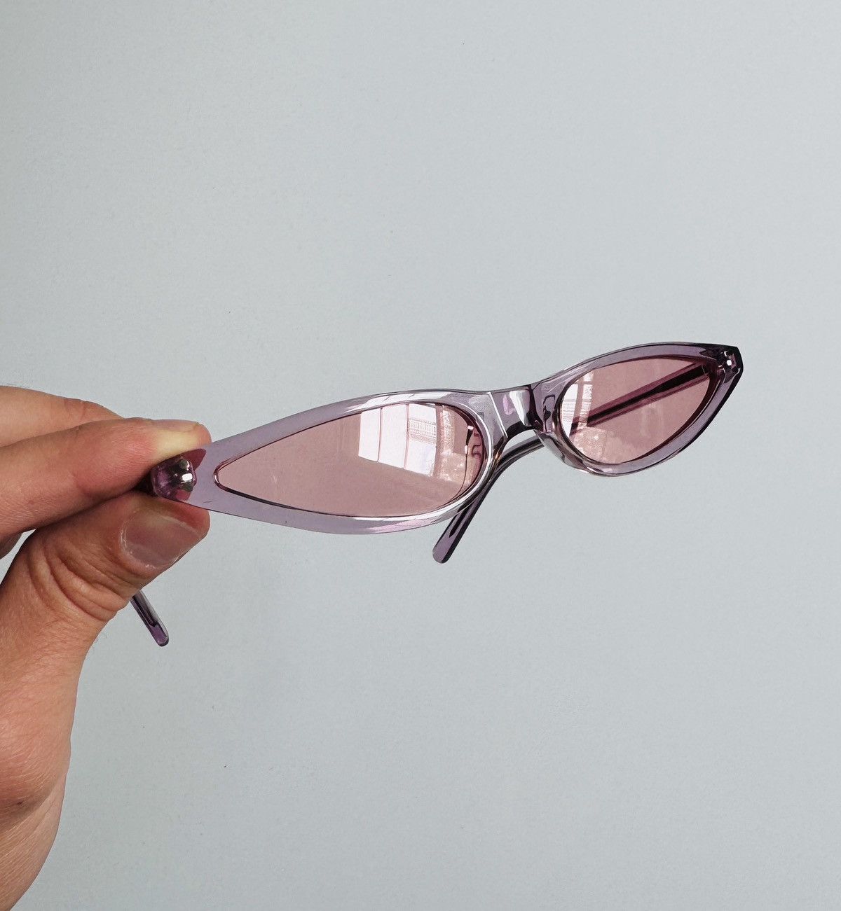 Keburia George Keburia Cat Eye Acetate Sunglasses - Pink Size ONE SIZE - 1 Thumbnail