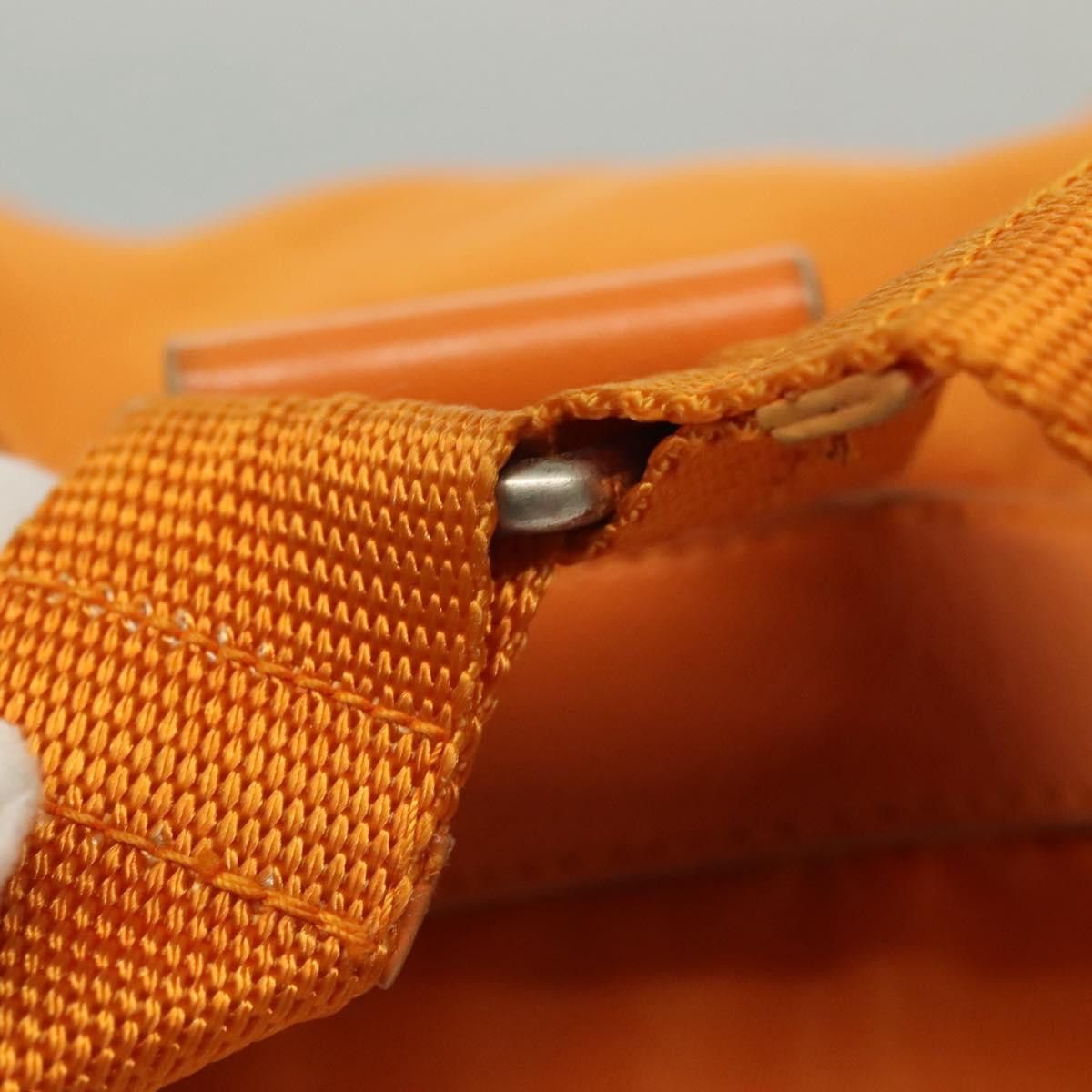Prada PRADA Backpack Nylon Orange Silver Size ONE SIZE - 8 Thumbnail