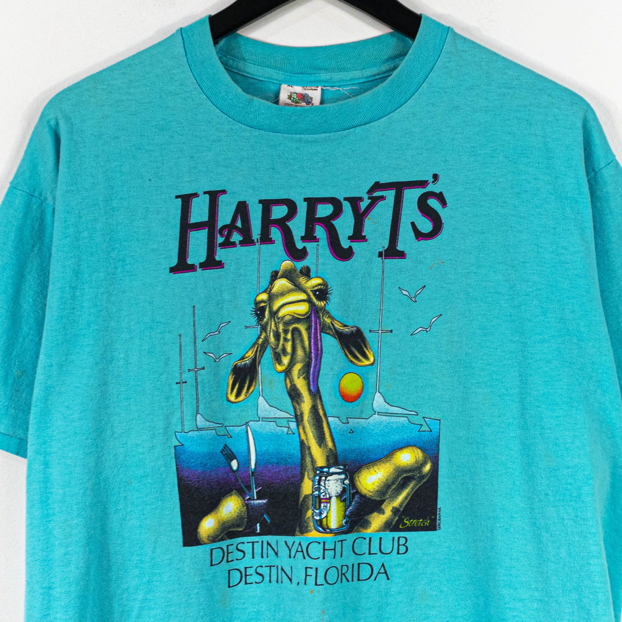 Vintage Vintage 80s Harry T's Destin Yacht Club Florida T-Shirt