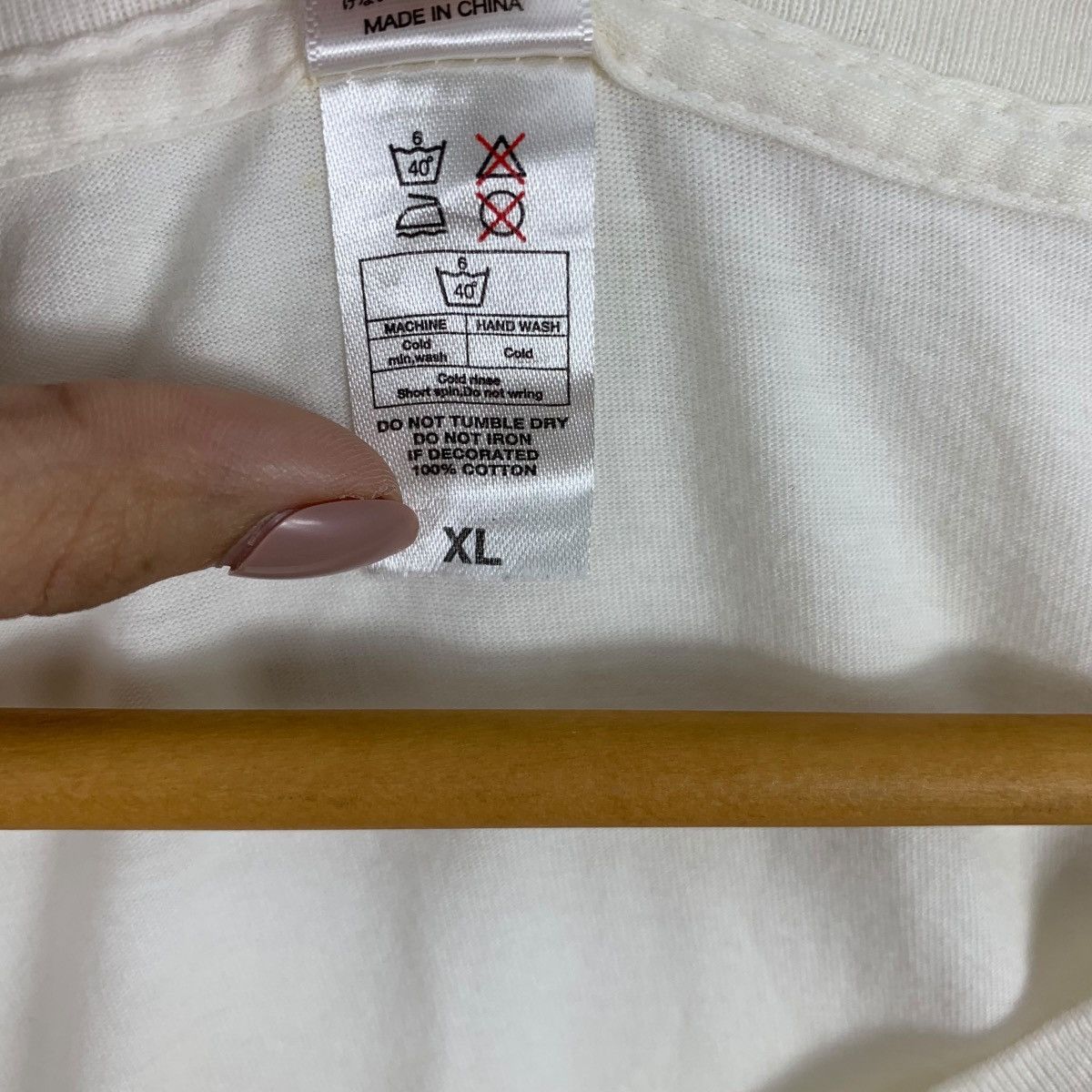 Vintage JAPAN TRADITIONAL KANJI Nara Ancient City Tee Shirt Top Size XL / US 12-14 / IT 48-50 - 8 Thumbnail