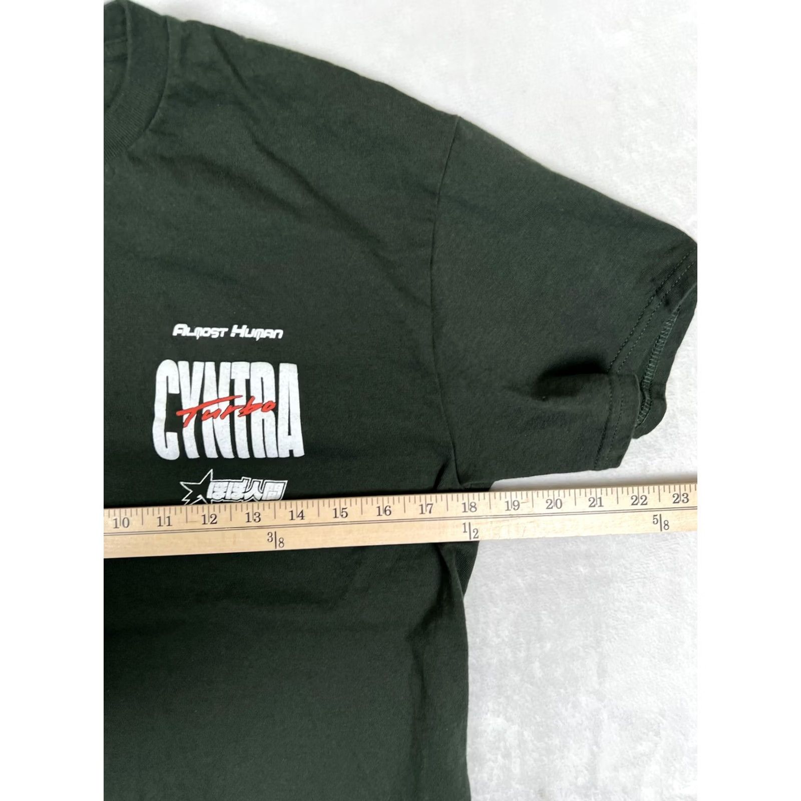 Vintage CVLA Cyntra Turbo T-Shirt Mens M Green Car Racing Graphic JDM Streetwear Size US M / EU 48-50 / 2 - 6 Thumbnail