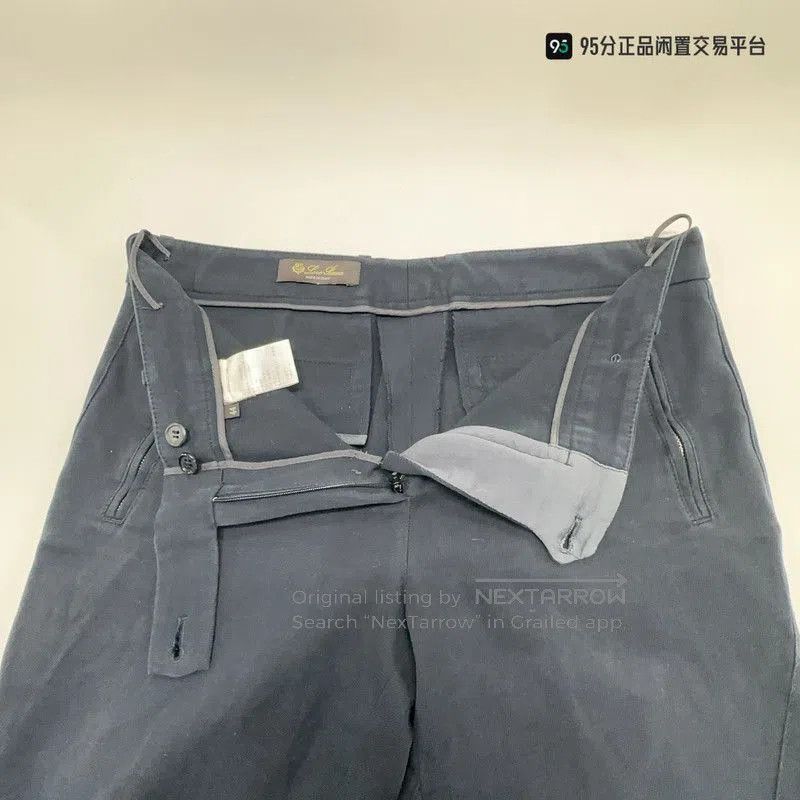 Loro Piana Loro Piana Men's Solid Zip Pocket Casual Pants. Size US 44 / EU 60 - 4 Thumbnail