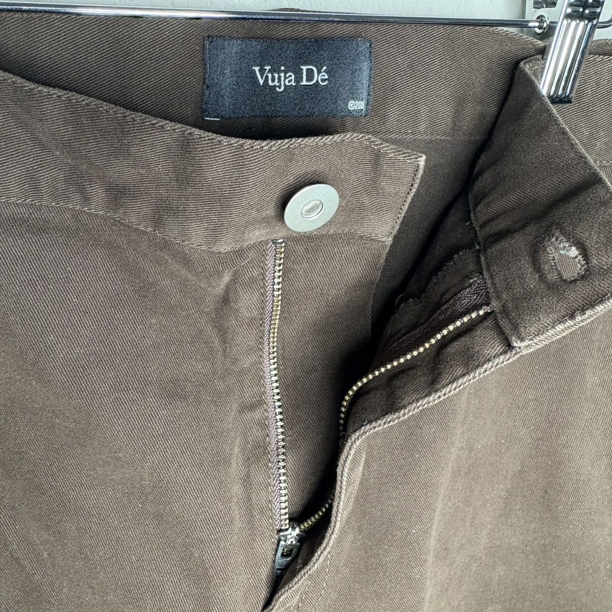 Vuja De VUJA DE Brown Double Knee Pants HEMMED Size US 32 / EU 48 - 7 Thumbnail