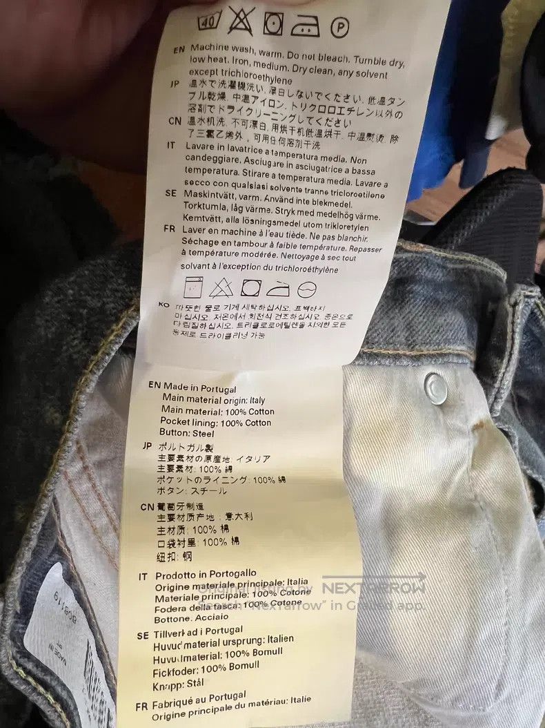 Our Legacy Our Legacy Loose fit denim jeans Size US 32 / EU 48 - 7 Thumbnail