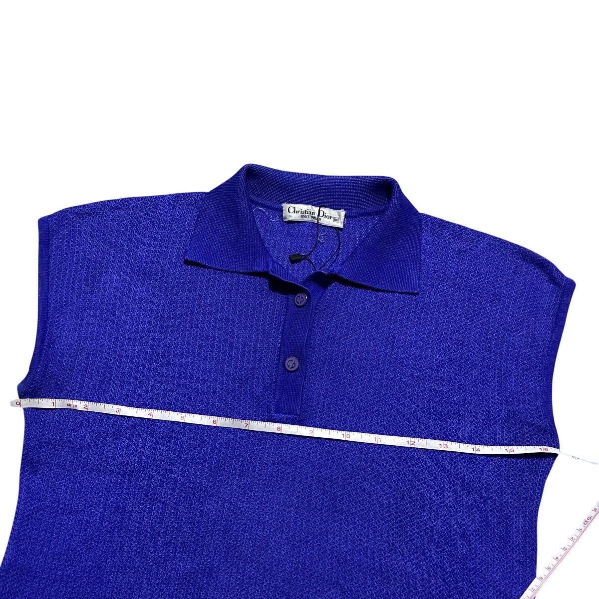 Christian Dior Monsieur × Vintage 🔥SALE🔥 Christian Dior knitwear tanktop Size S / US 4 / IT 40 - 4 Thumbnail