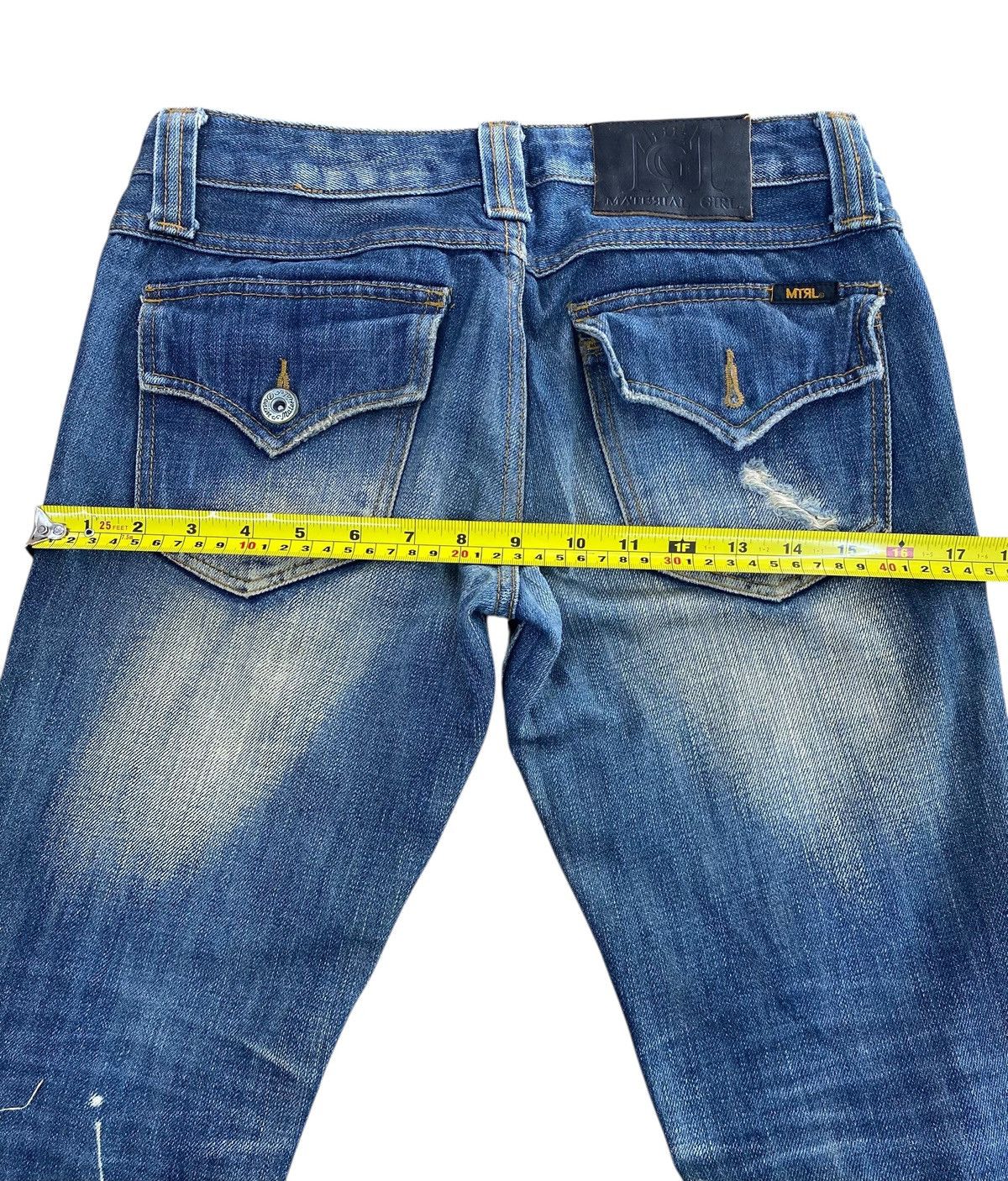 Japanese Brand Japanese Brand Splatted Paint Style Boot Cut Jeans Size 29" - 8 Thumbnail