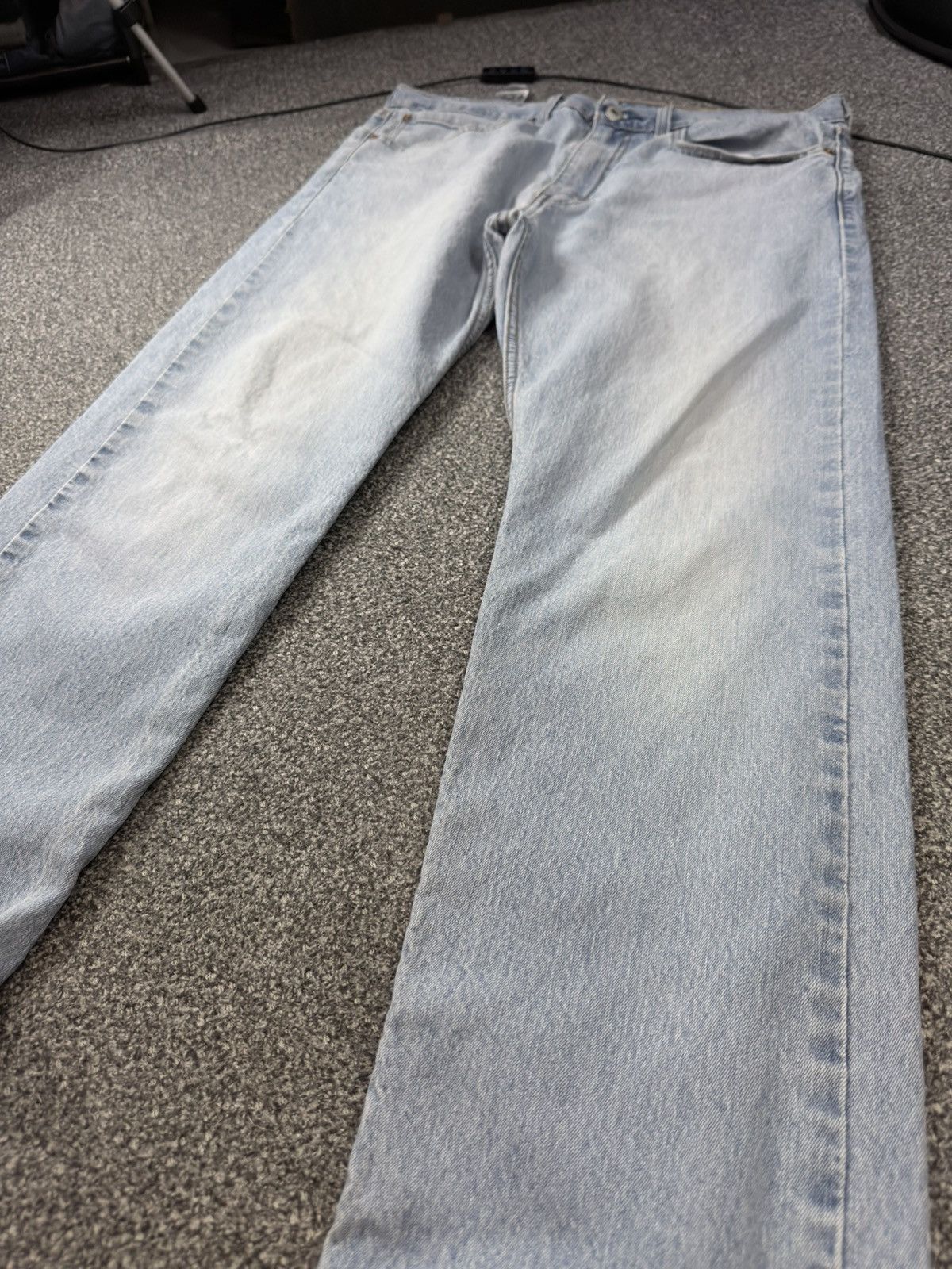 Levi's Made & Crafted Y2K Levis 502 Faded Wash Tappered Leg Denim Jeans Archive Size US 34 / EU 50 - 5 Thumbnail