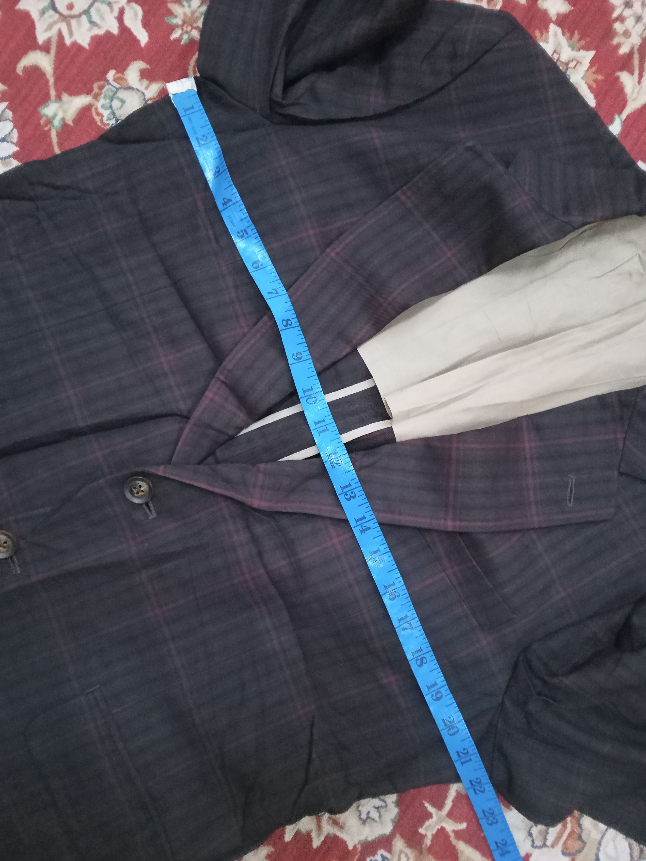 Burberry Vintage Burberrys Blazers Size 44L - 7 Thumbnail