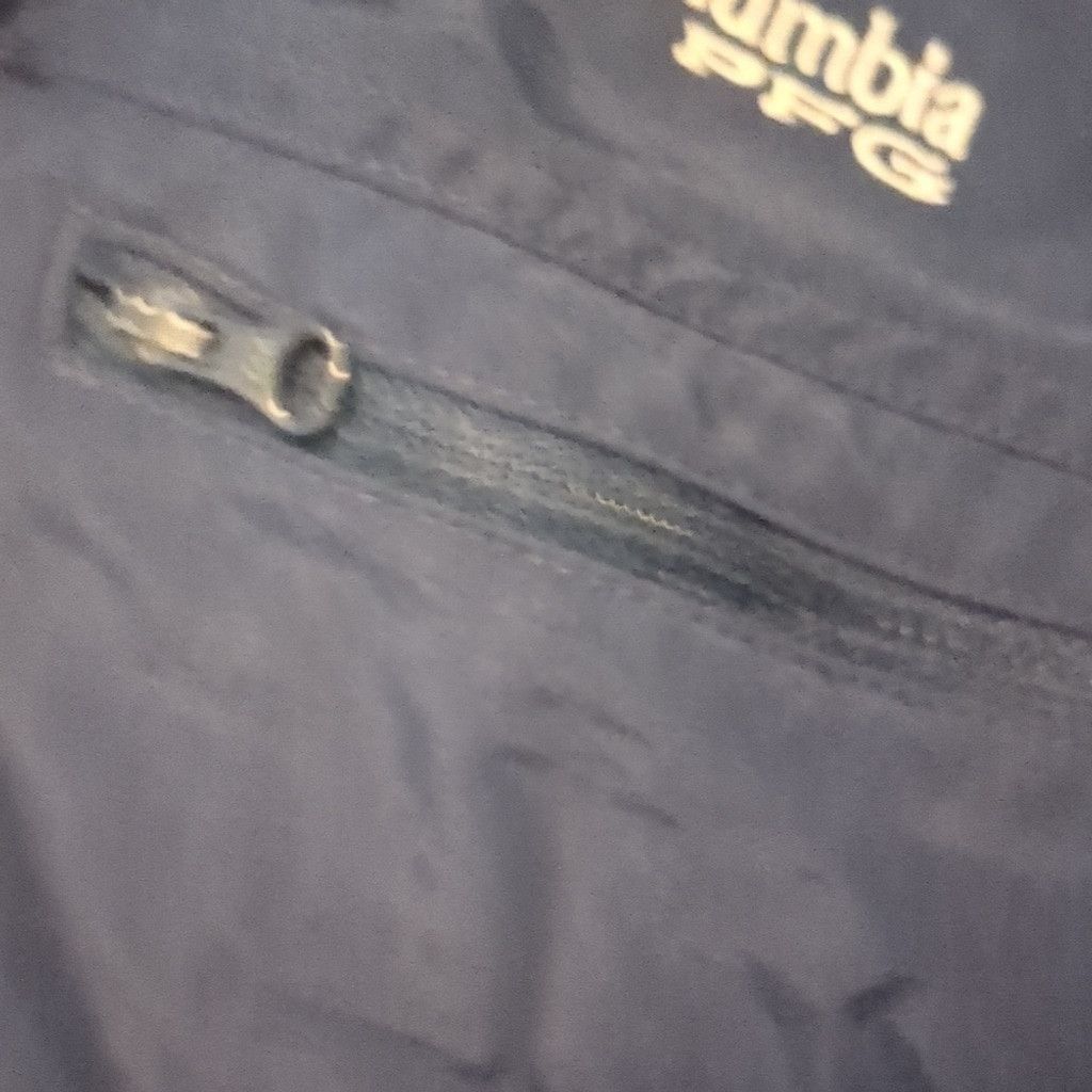Columbia Columbia navy blue performance fishing gear shorts size med. Size 30" / US 8 / IT 44 - 7 Thumbnail