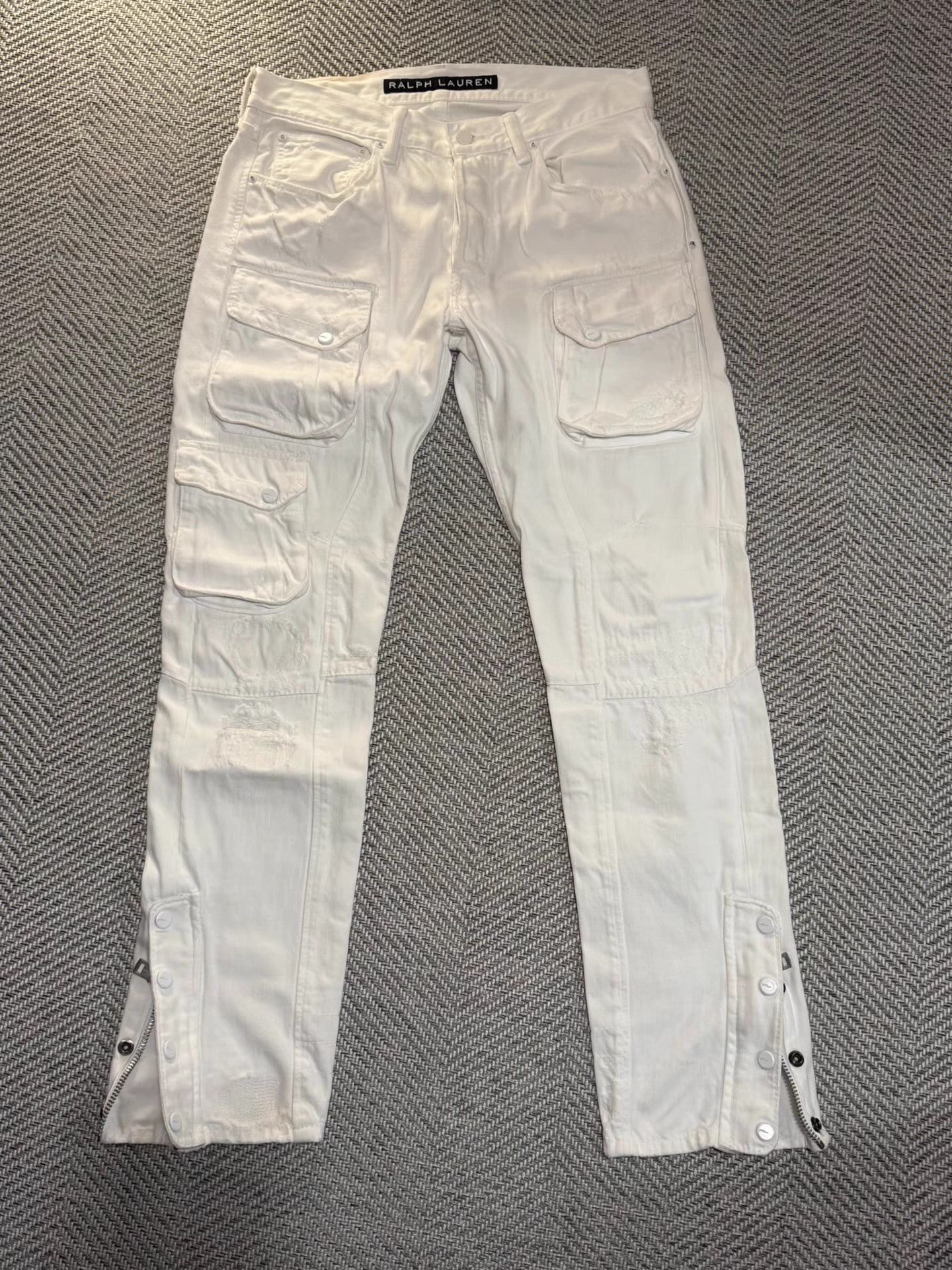 Ralph Lauren Ralph Lauren Black Label Multi-Pocket 3D Cargo Pants K24 Size US 36 / EU 52 - 1 Thumbnail