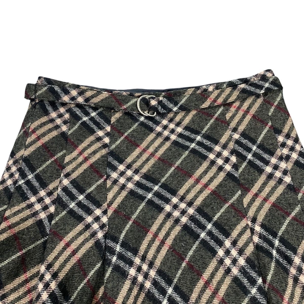 Burberry Burberry London Blue Label Nova Check Wool Mini Skirt Size 26" / US 2 / IT 38 - 3 Thumbnail