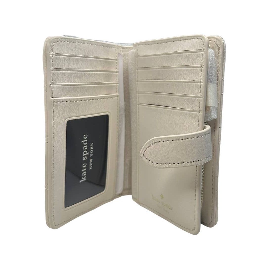 Kate Spade Kate Spade Carey Smooth Quilted Medium Compact Wallet Size ONE SIZE - 6 Thumbnail