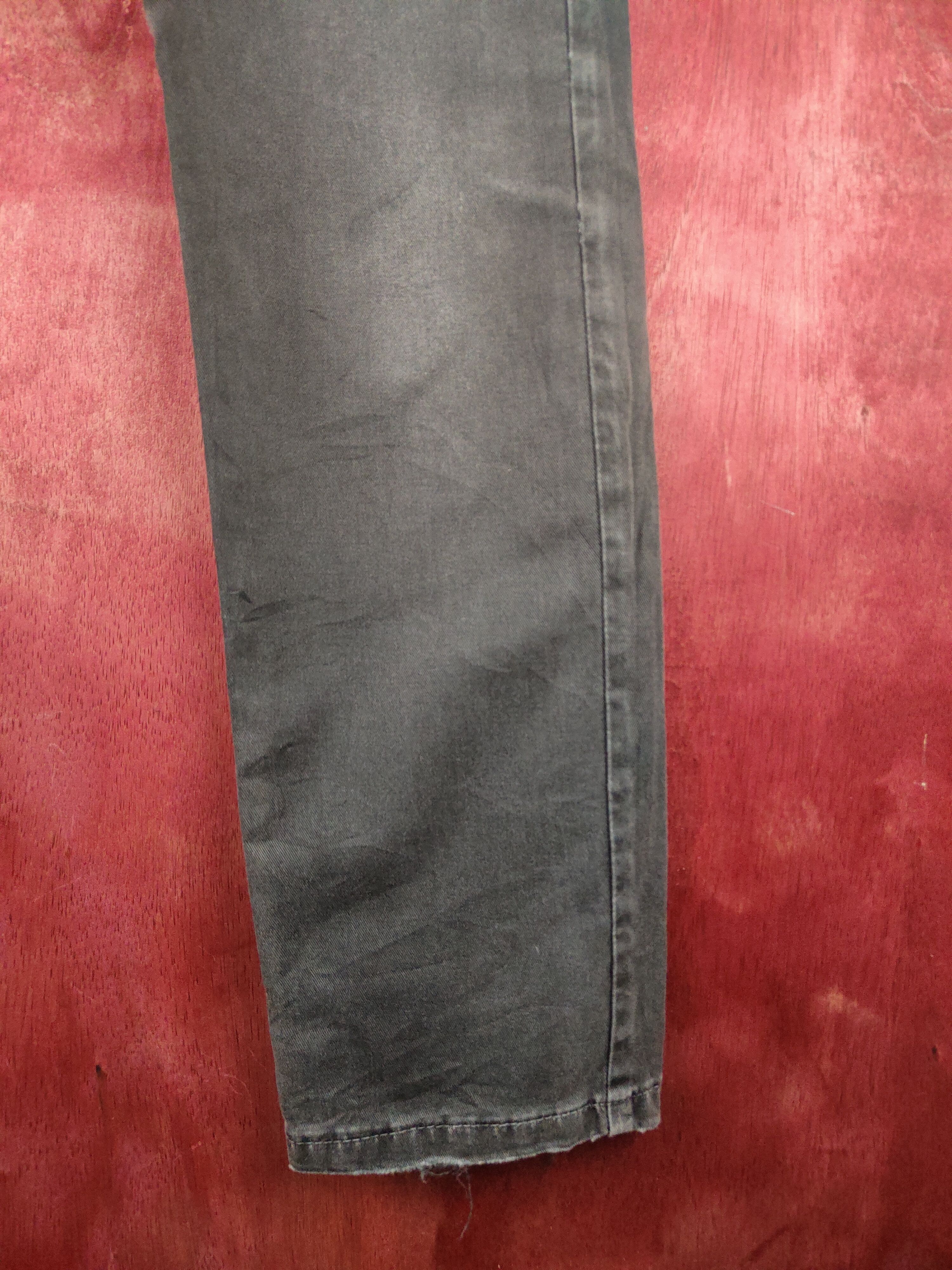 Vision Streetwear Vintage Please Black Faded Trousers Pants N#S22 Size US 32 / EU 48 - 6 Thumbnail