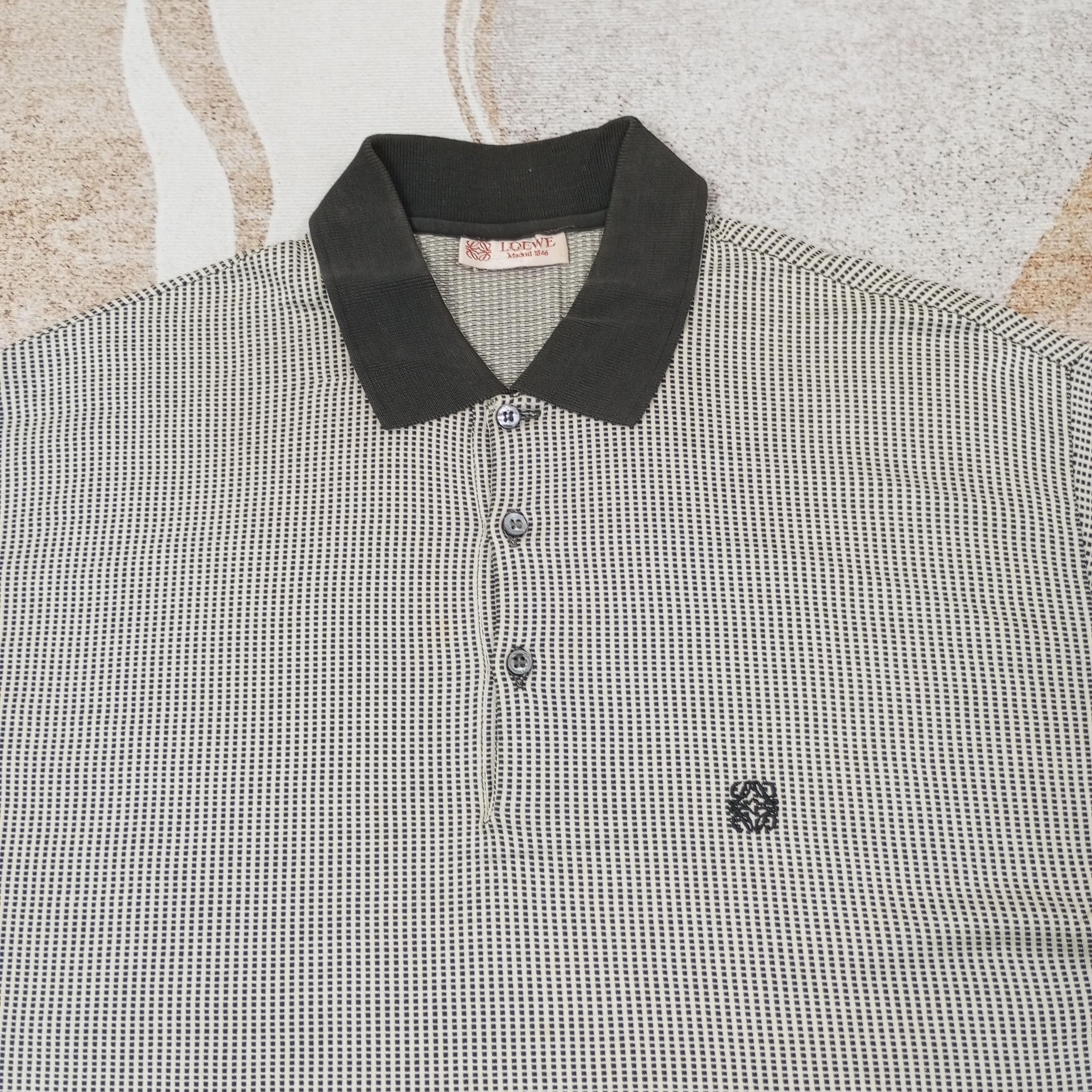 Vintage Loewe Italian Brand Polos C239N20 Size US L / EU 52-54 / 3 - 2 Thumbnail