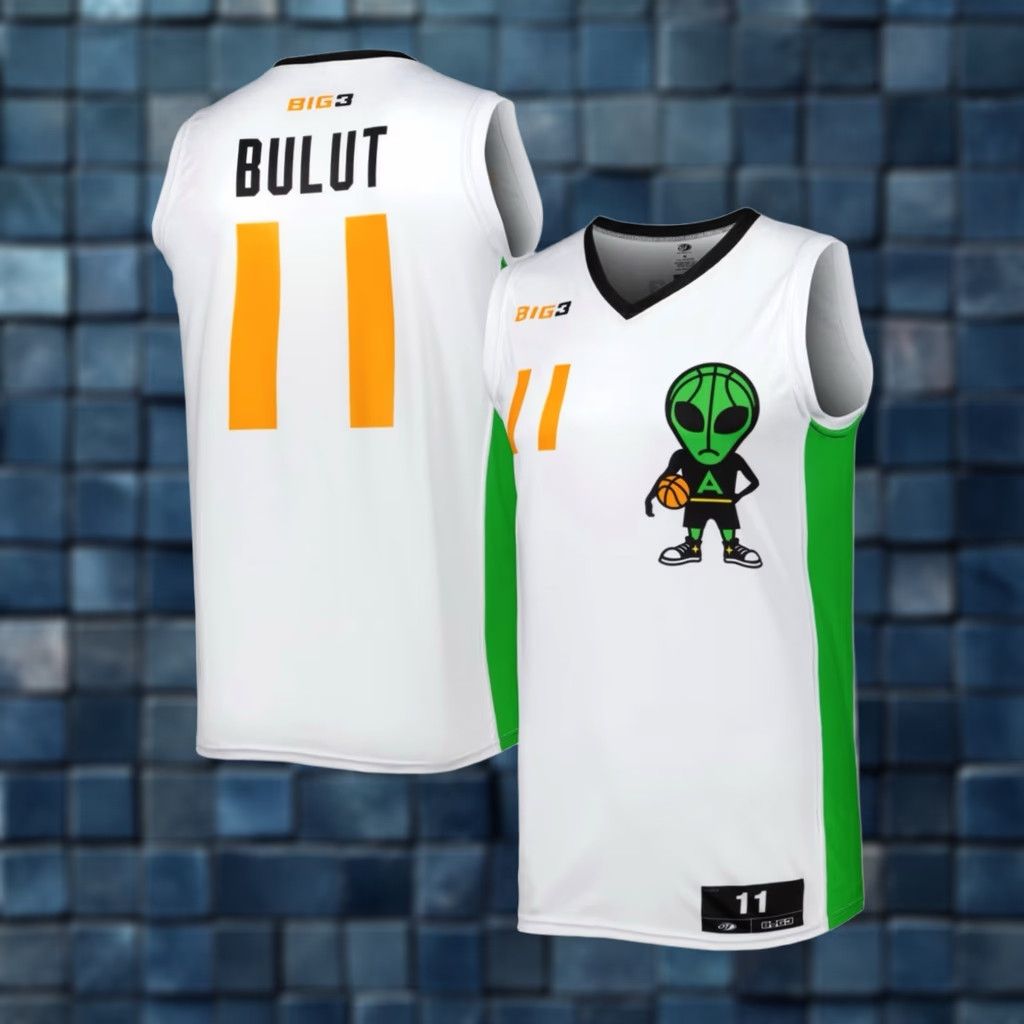 Vintage VINTAGE Fanatics BIG3 Aliens #11 Dusan Bulut White Basketball Jersey Sleeveless V-Neck Size S Mens Toys? Size US S / EU 44-46 / 1 - 1 Preview
