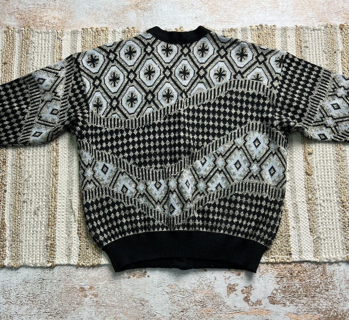 Vintage Vintage Japanese retro wool cardigan Size US M / EU 48-50 / 2 - 5 Thumbnail