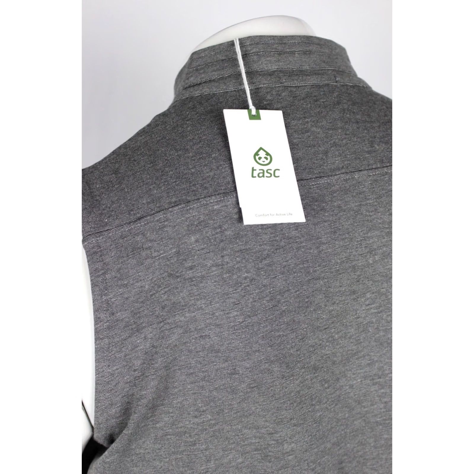 Vintage Tasc Men's Motion Vest Full Zip M Medium Charcoal Heather Gray Size US M / EU 48-50 / 2 - 3 Thumbnail