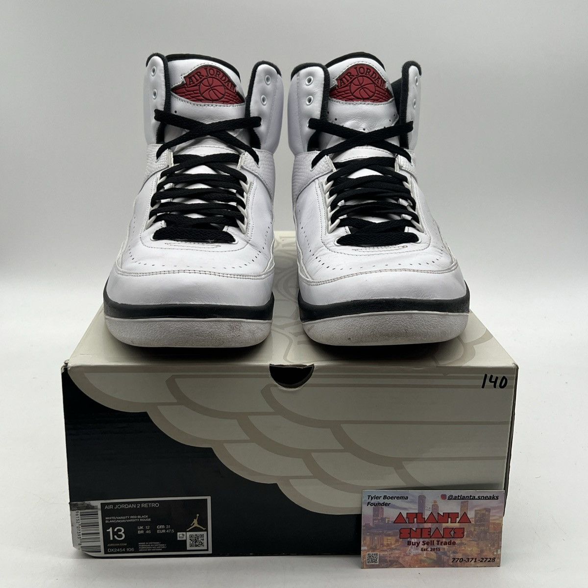 Jordan Brand Air Jordan 2 Chicago Size US 13 / EU 46 - 2 Thumbnail