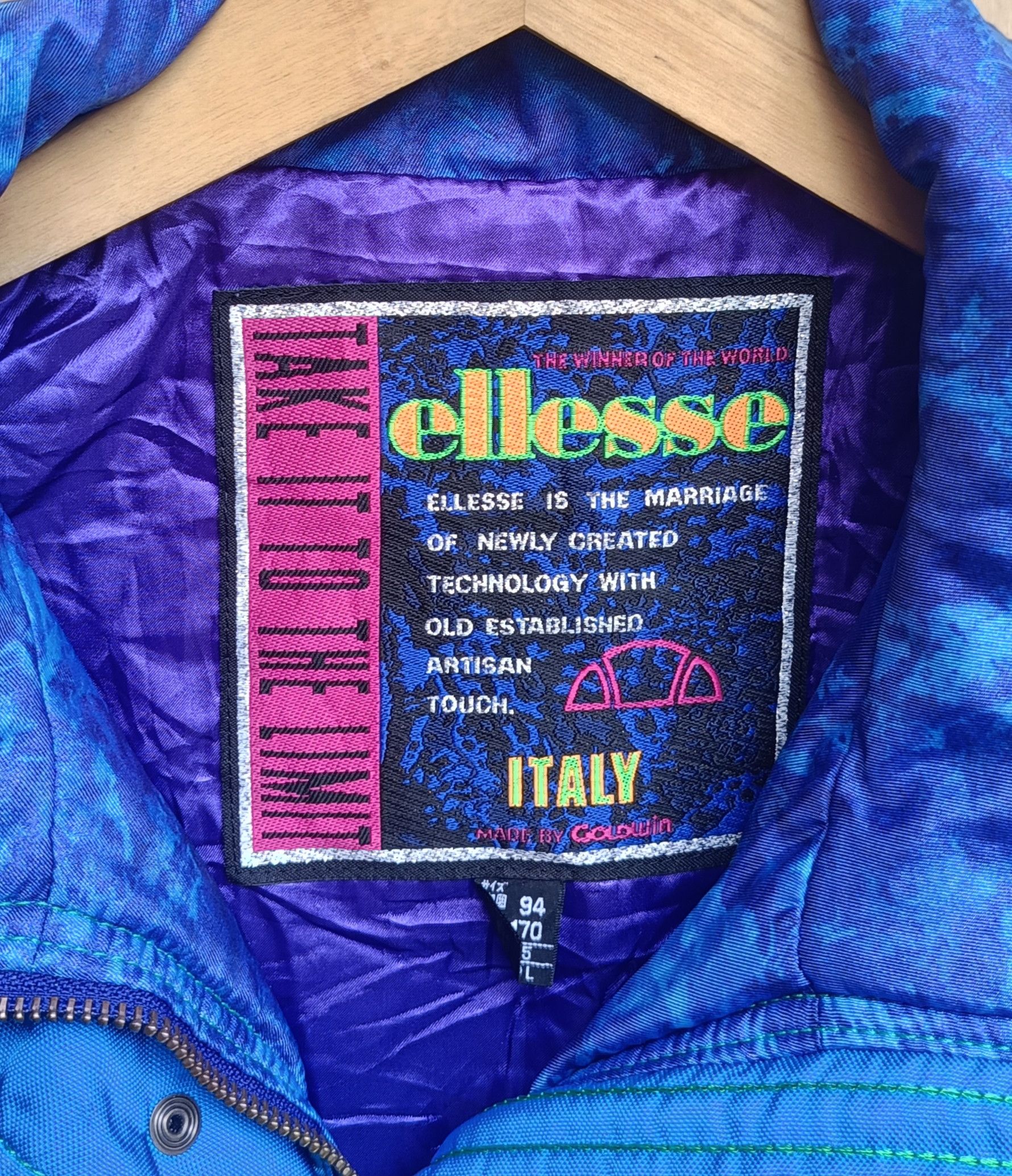 Ellesse × Vintage Ellesse snowboard vintage jacket Size US L / EU 52-54 / 3 - 3 Thumbnail