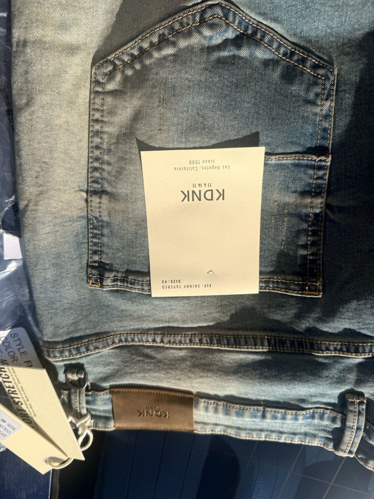 Other KDNK designer, skinny jeans, size 40 men Size US 40 / EU 56 - 7 Thumbnail