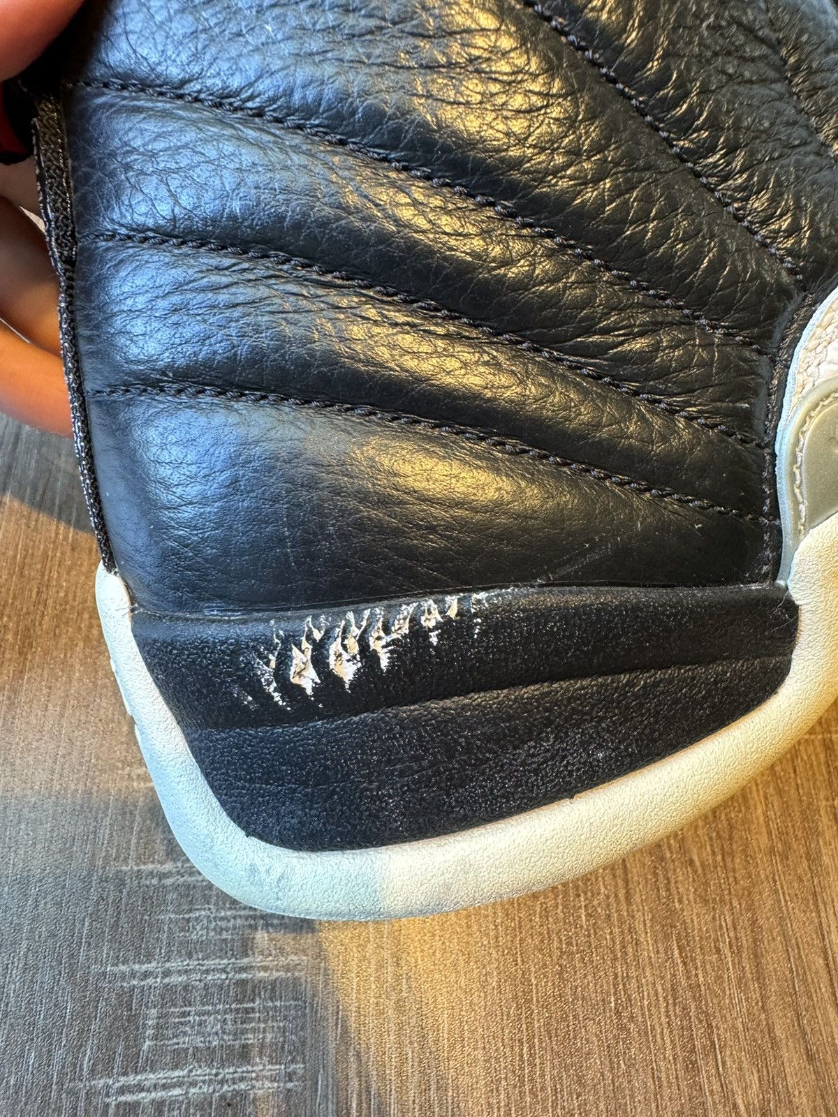 Jordan Brand Air Jordan 12 Playoffs Retro Size 13 Mens Black White 2022 Size US 13 / EU 46 - 7 Thumbnail