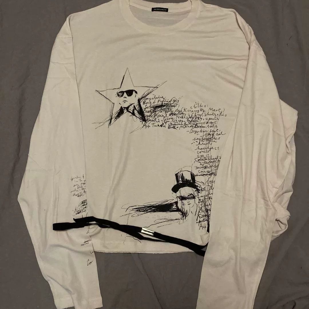 Ann Demeulemeester Ann Demeulemeester Sketchbook Boxy Long Sleeve